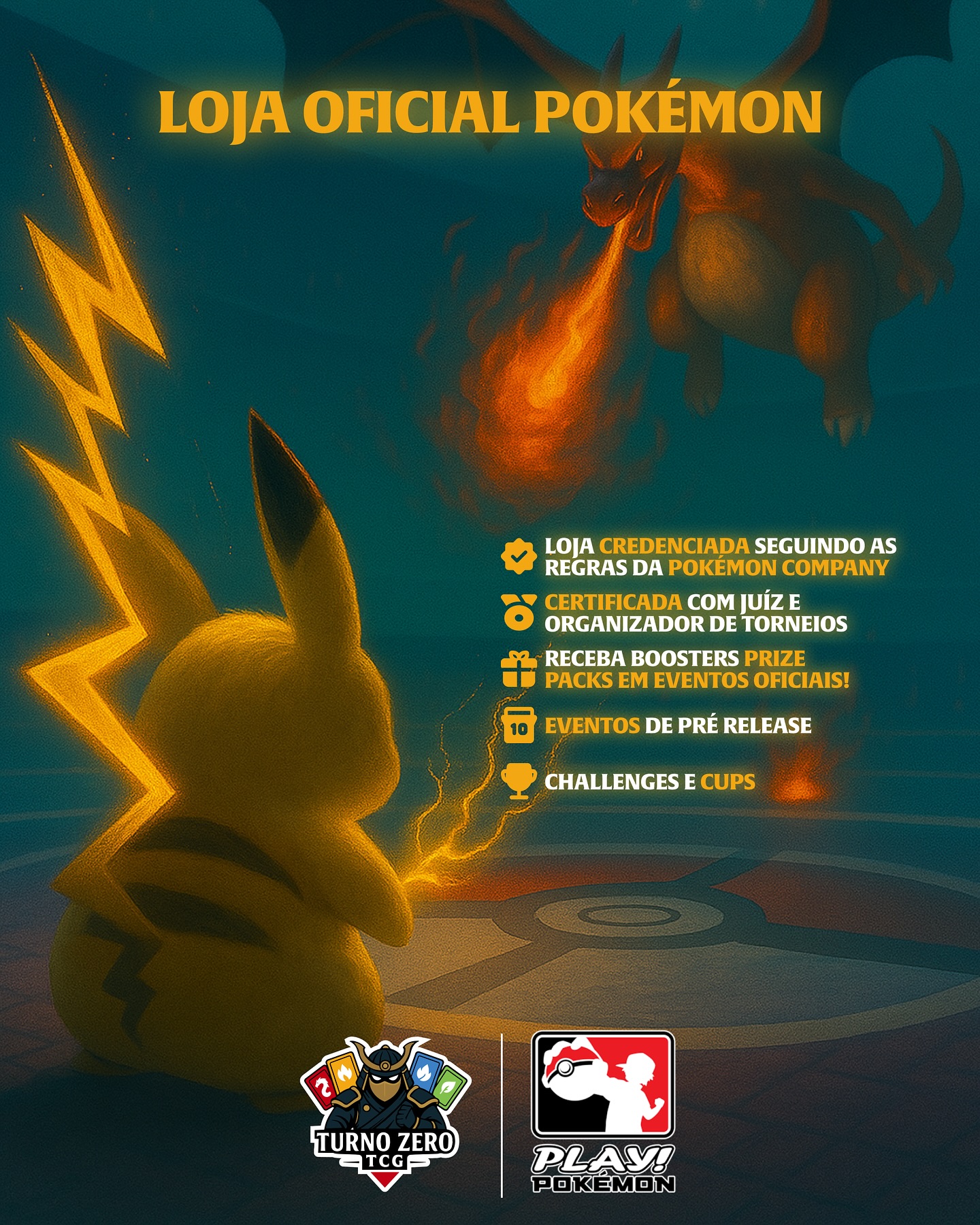 Turno Zero TCG Facebook ad: A TURNO ZERO TCG AGORA É LOJA OFICIAL…