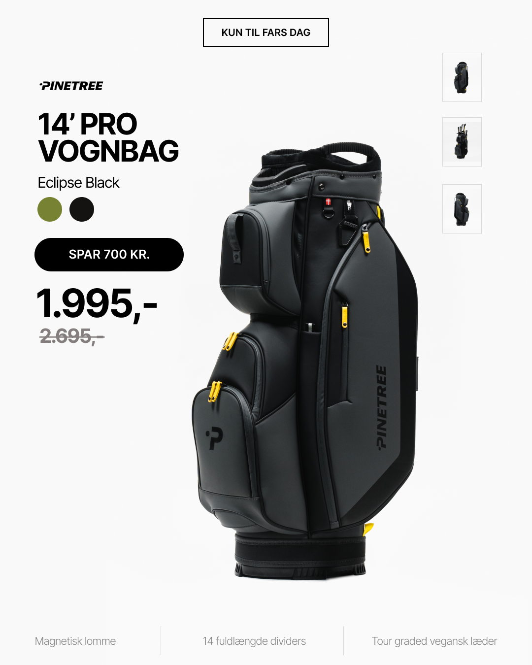 Pinetree Golf Facebook ad