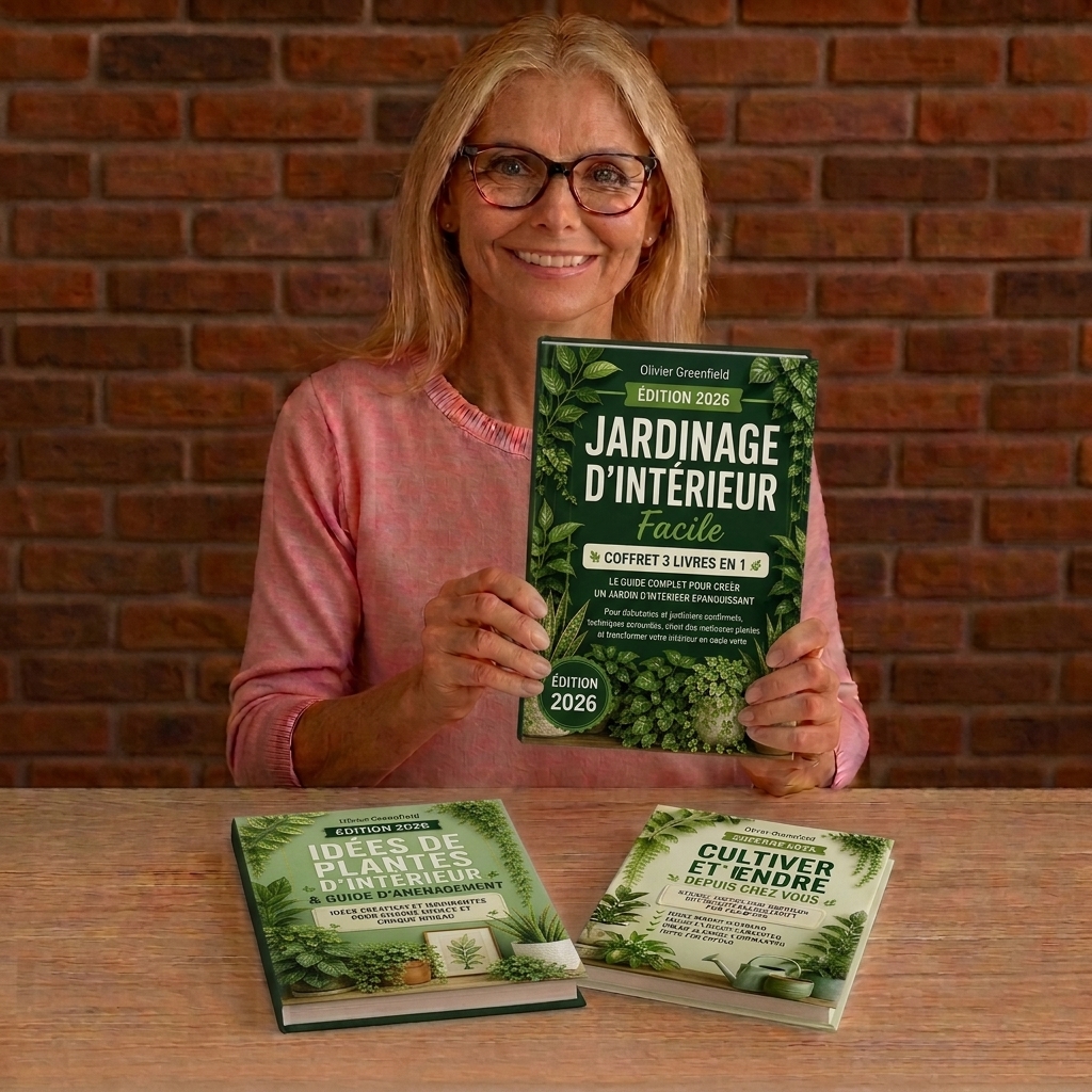 Marcia Ferraz Facebook ad: Jardinage d’Intérieur Facile, Coffret 3 Livres en 1