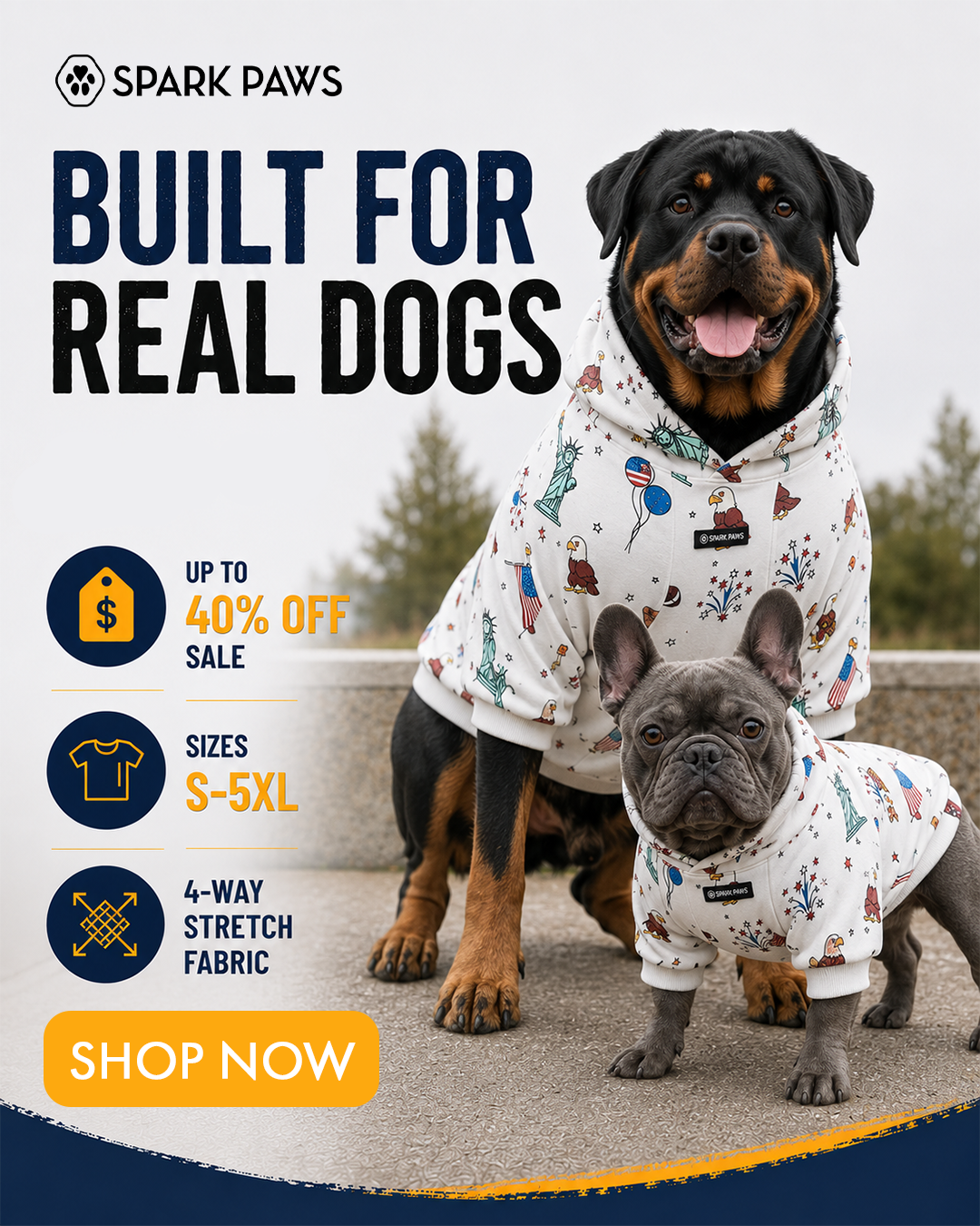 Spark Paws Facebook ad