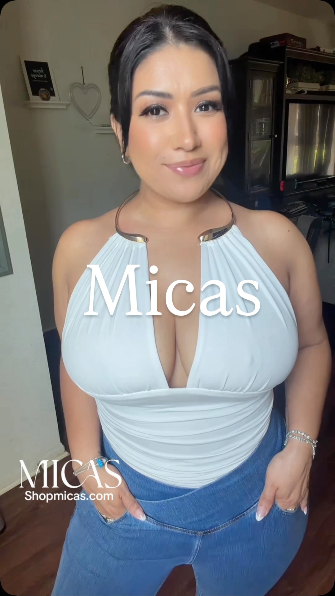 MICAS Facebook ad: Such a easy way to enhance your look…