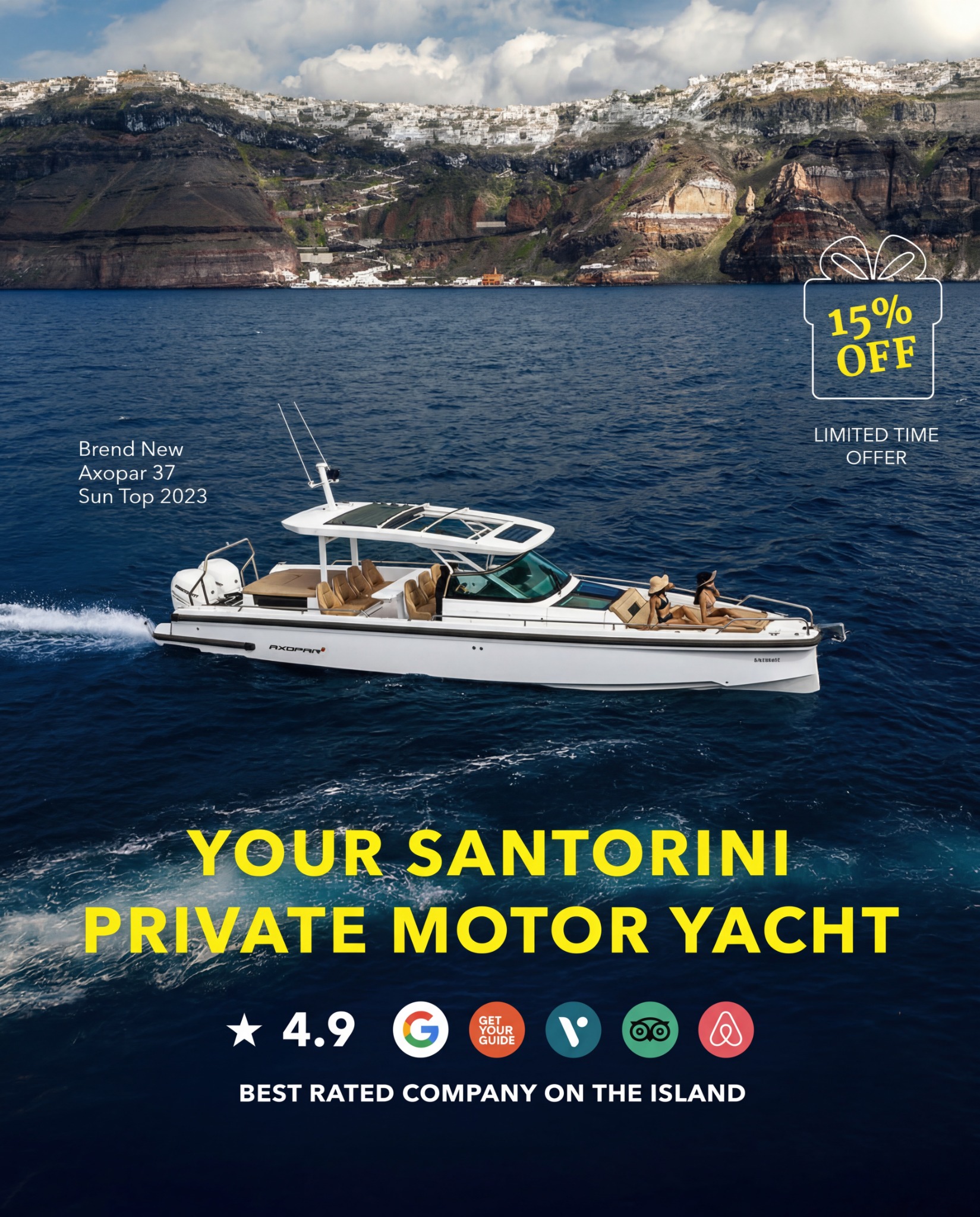 Vista Yachting Facebook ad from Apr 19, 2026