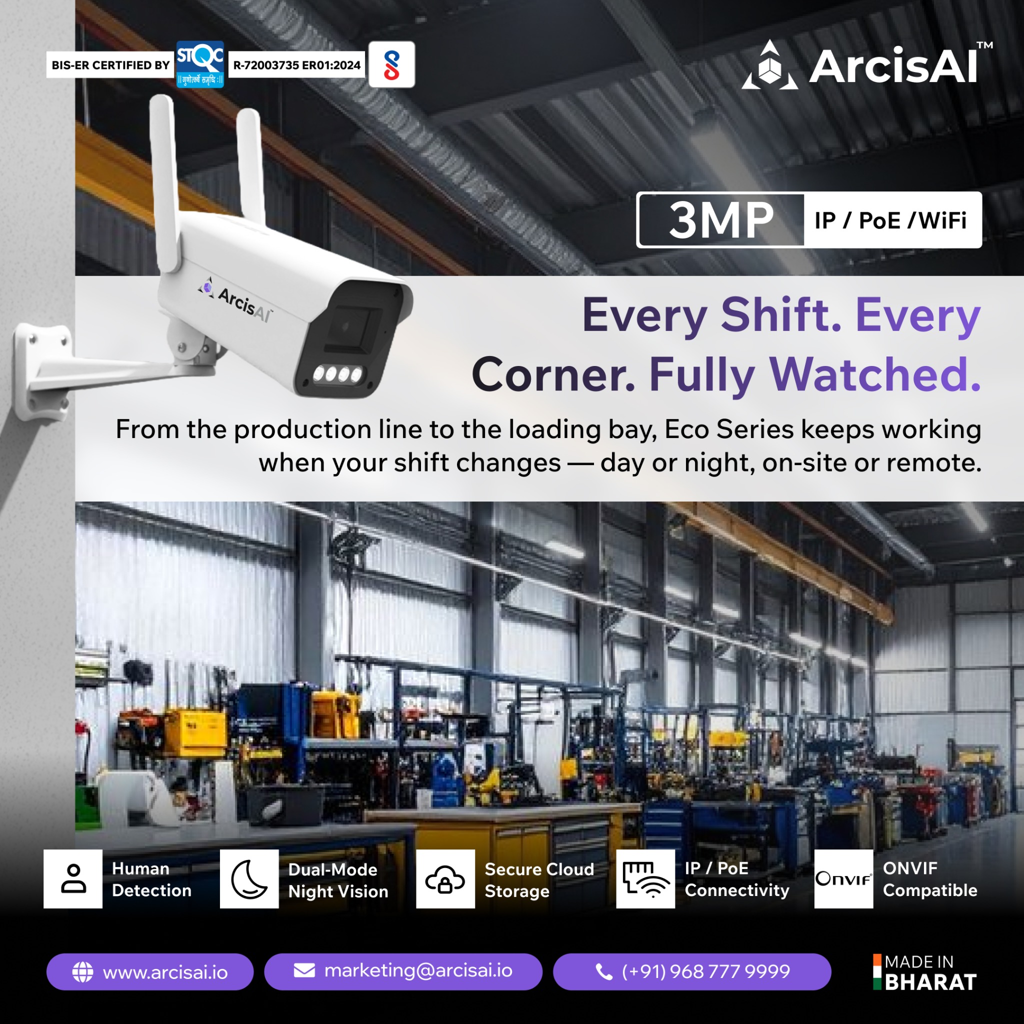ArcisAI Facebook ad: Chat with us