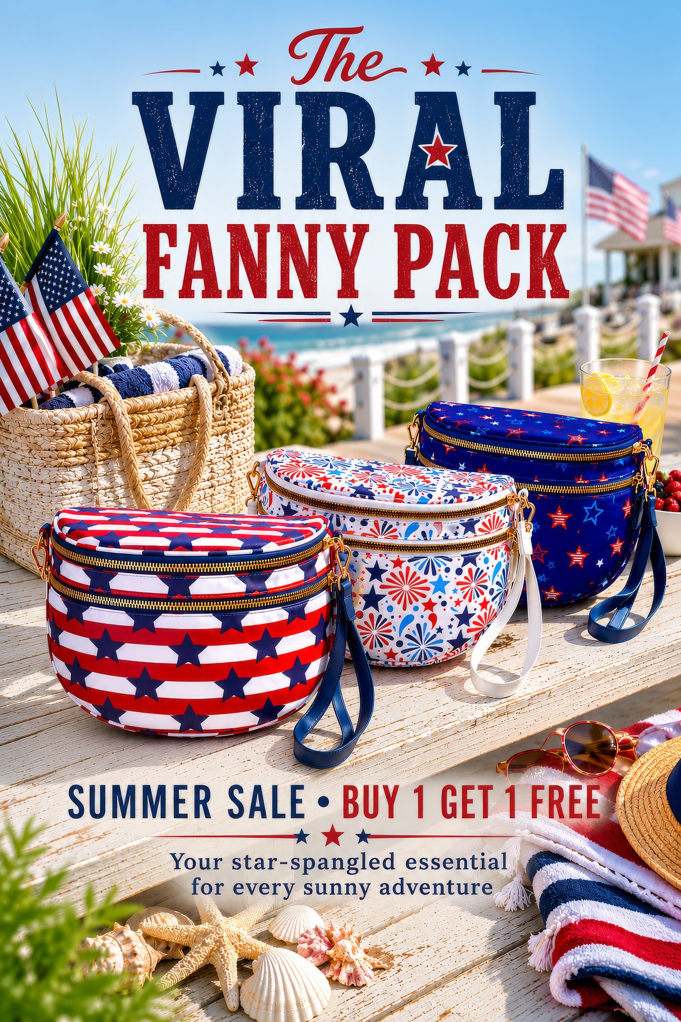 Emmafy.us Facebook ad: Your Hands-Free Bum Bag for Summer