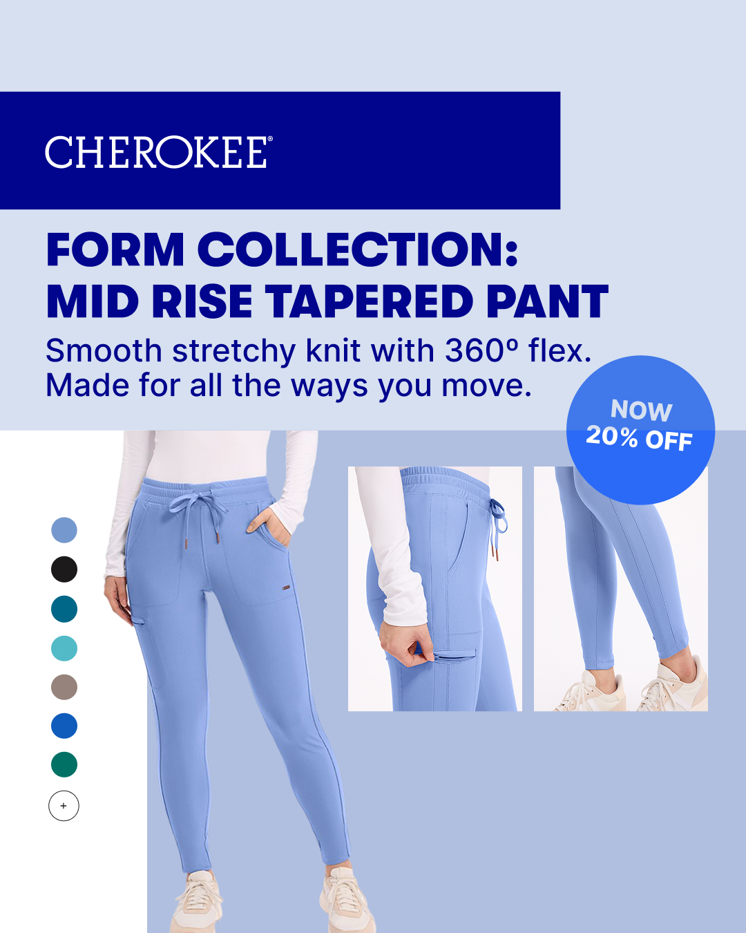 Cherokee Uniforms Facebook ad