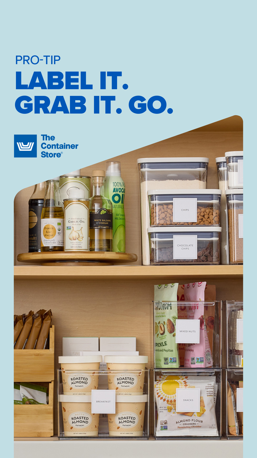 The Container Store Facebook ad