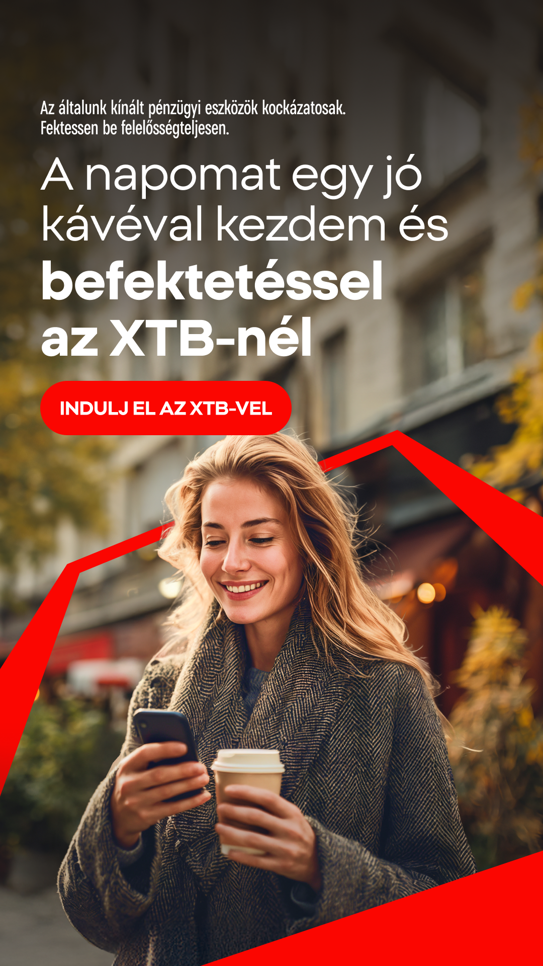 XTB Online Trading Facebook ad