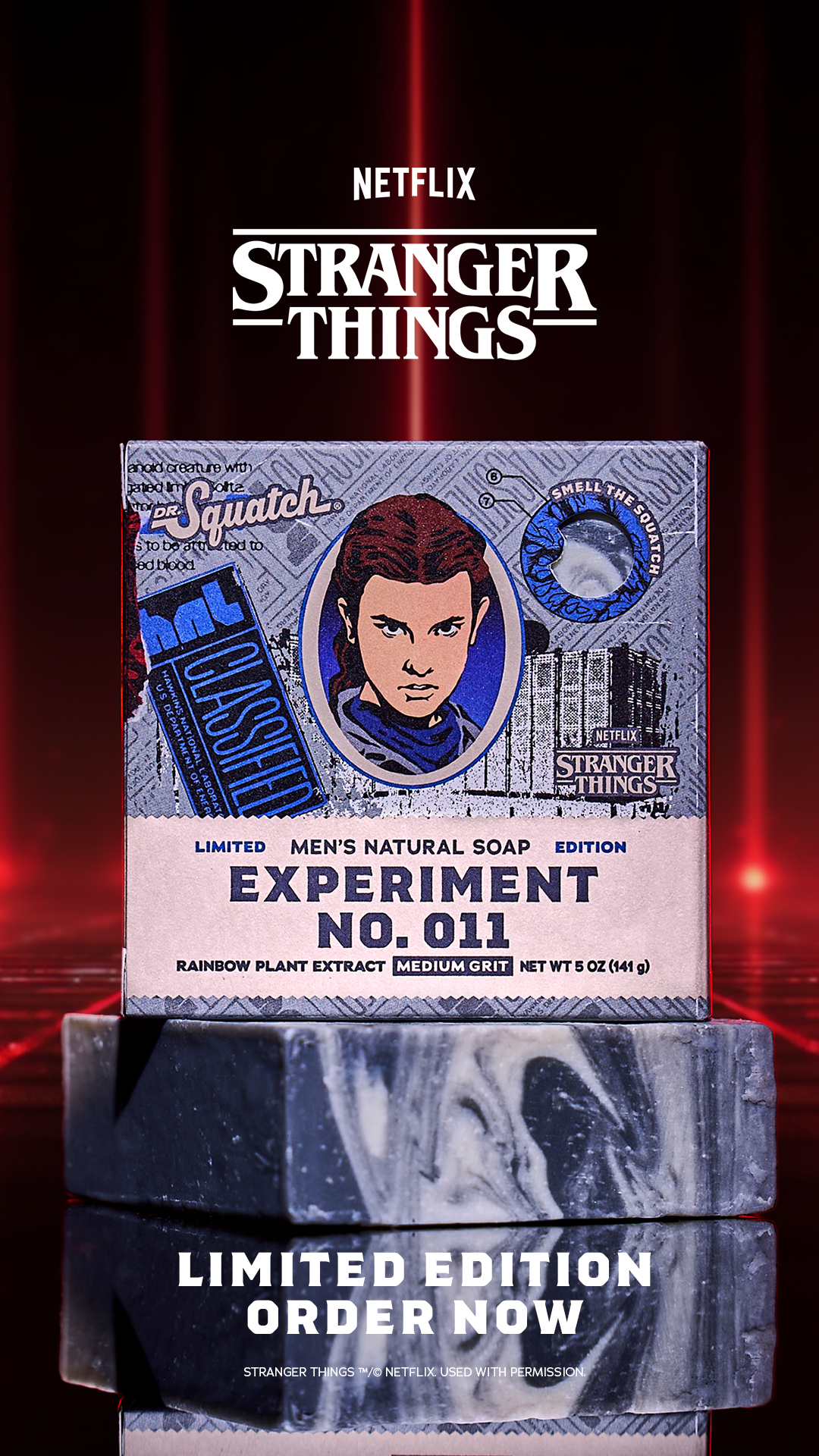 Dr. Squatch Facebook ad