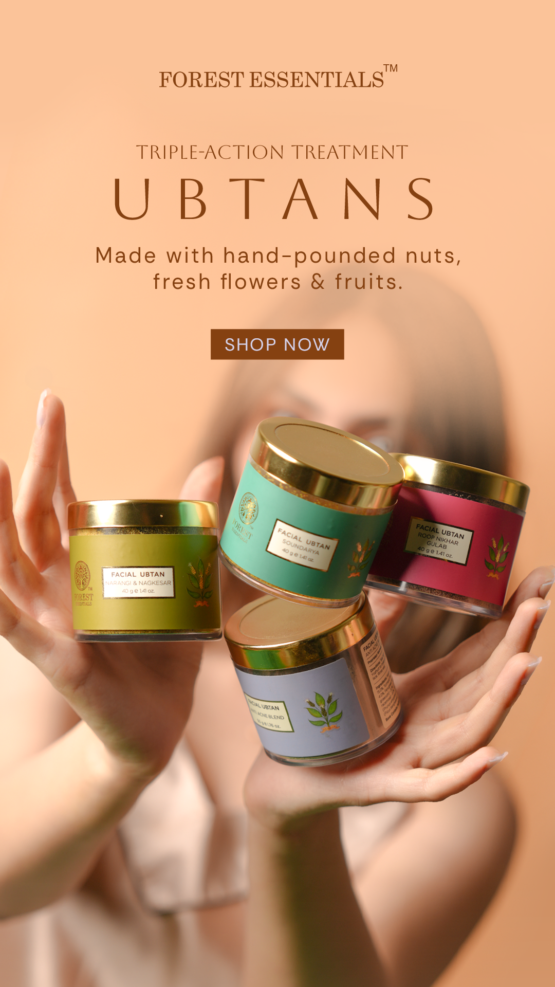 Forest Essentials Facebook ad
