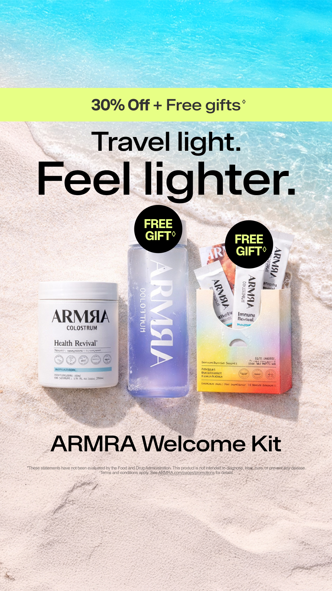 ARMRA Facebook ad