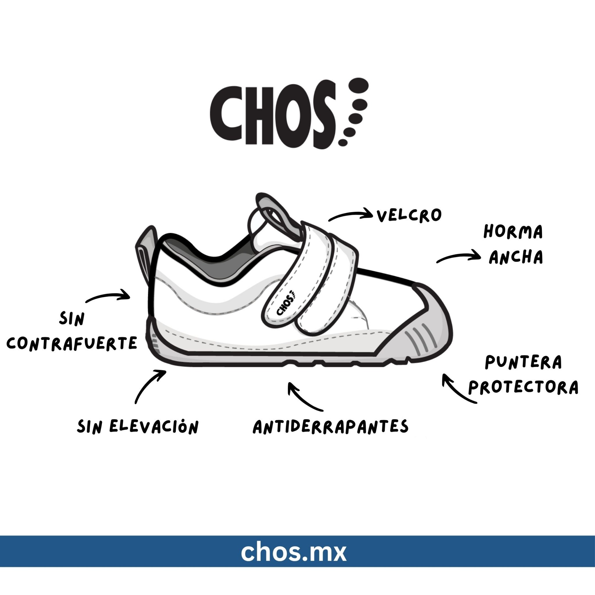 Zapato Chos Facebook ad: Calzado respetuoso para bebés y toddlers