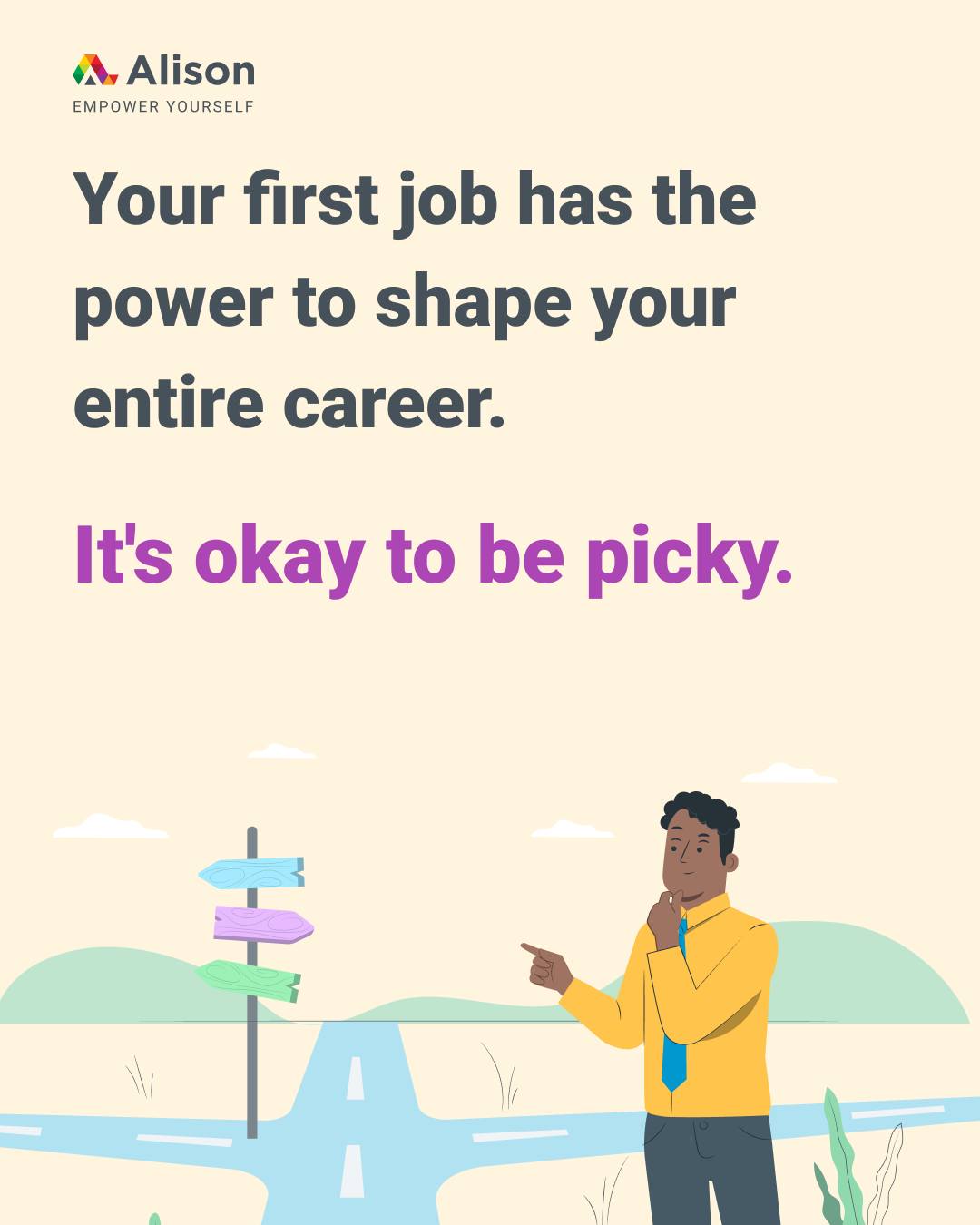 Alison - Free Empowerment Platform Facebook ad: Alison’s Free Career Ready Plan