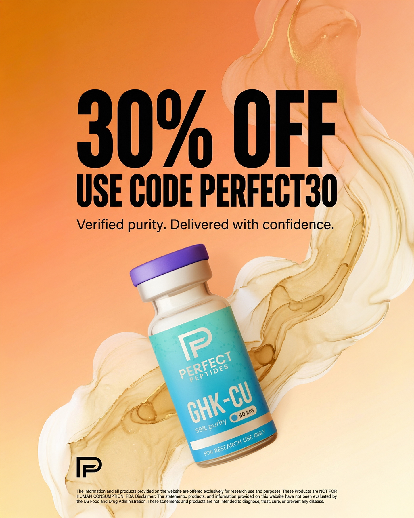 Perfect Pep Facebook ad: Use Code PERFECT30