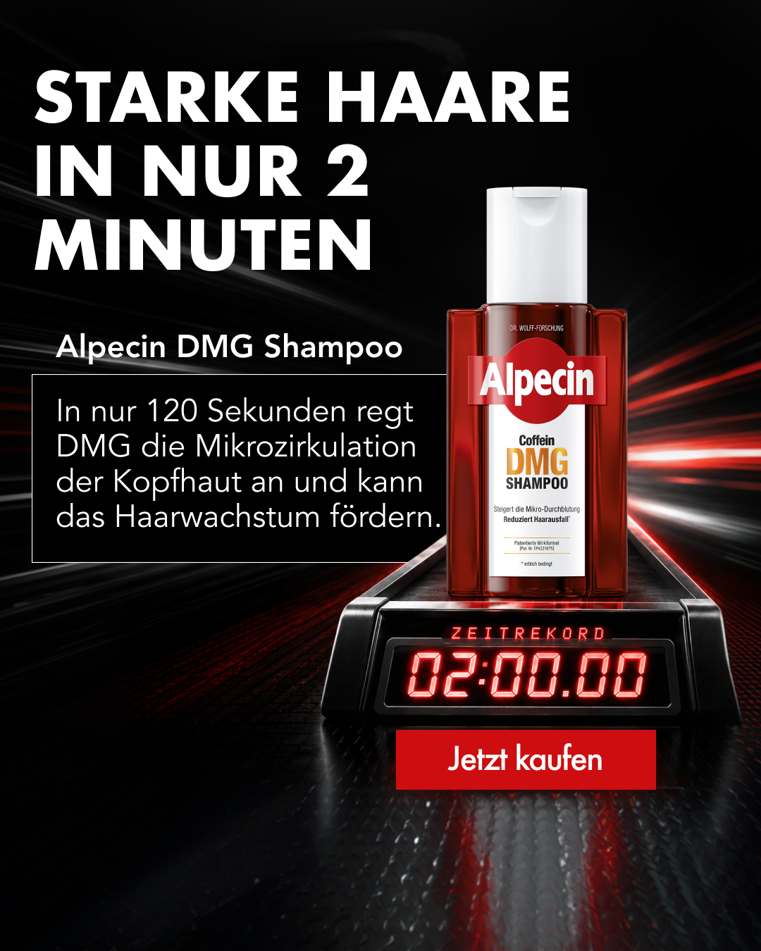Alpecin Facebook ad
