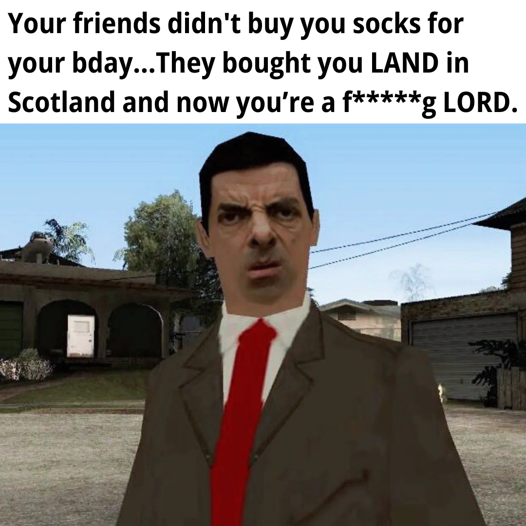 Scotland Titles Facebook ad: This Gift Idea Is Perfect For Last Minute Rescue