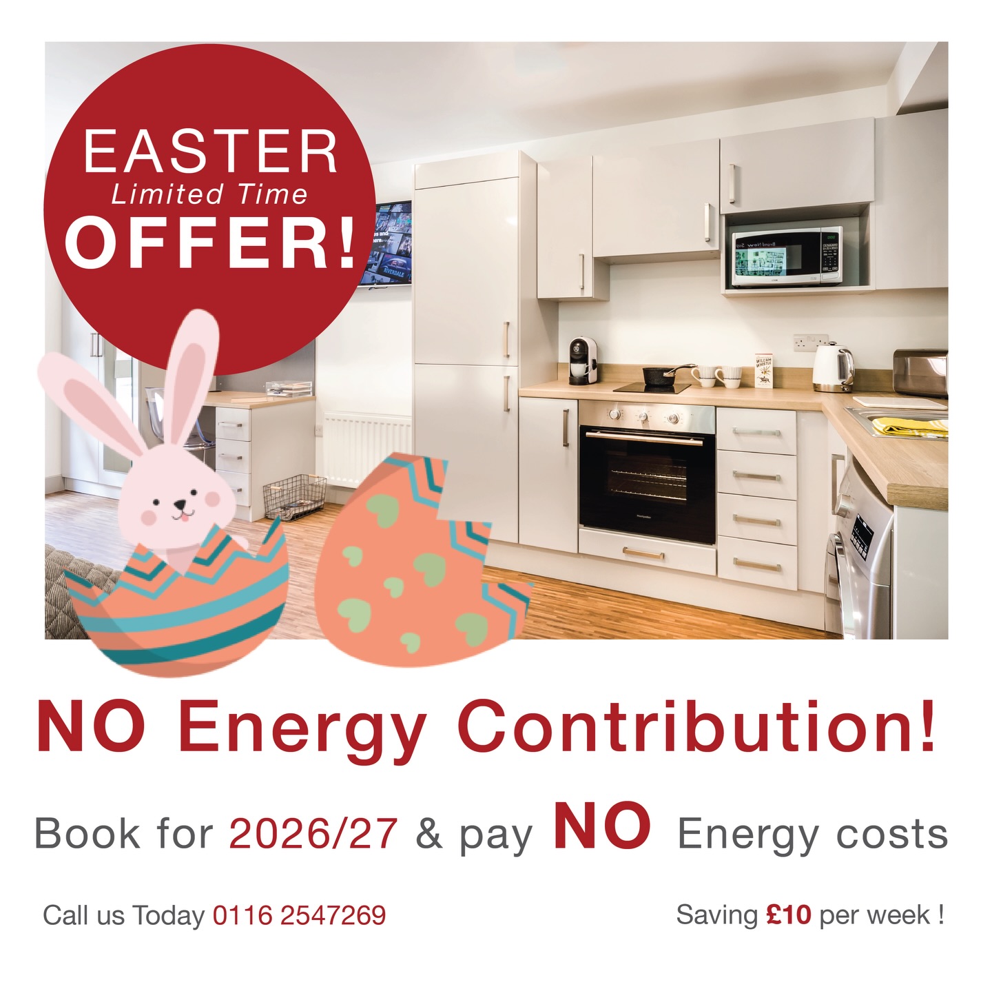 Evans Student Living Facebook ad: Student Accommodation Leicester | DMU & University of…