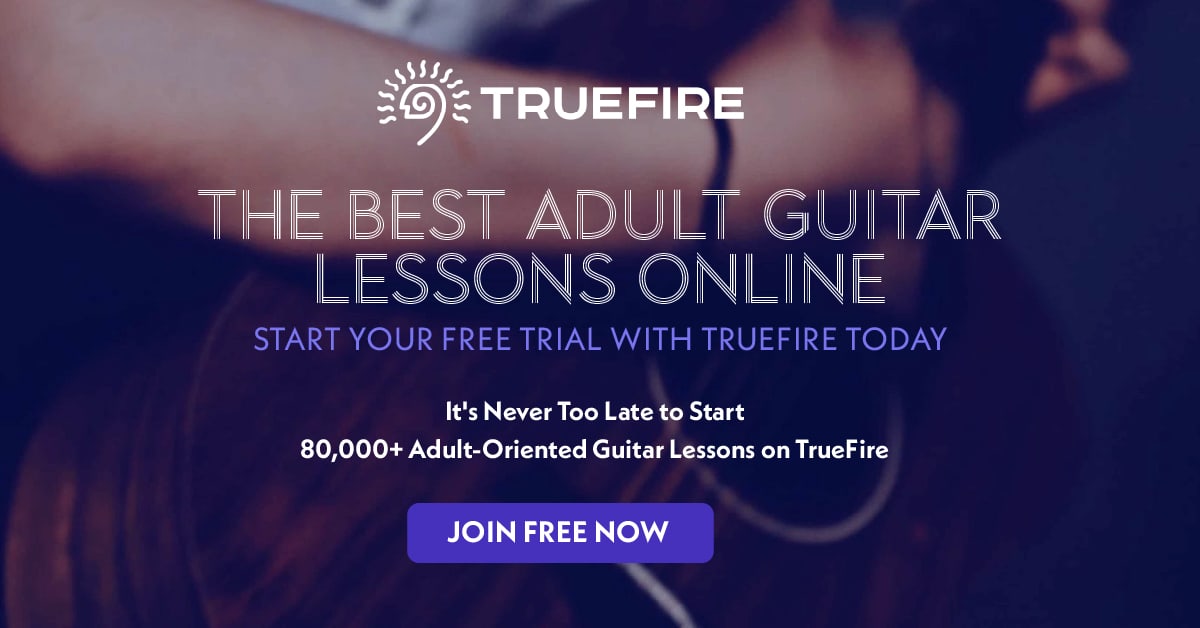 TrueFire Facebook ad