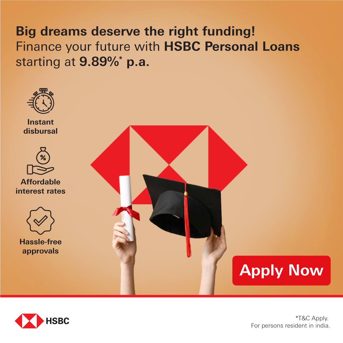 HSBC Facebook ad