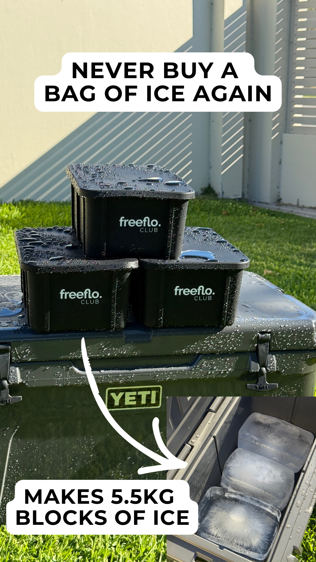 Freeflo Club Facebook ad from Feb 11, 2026