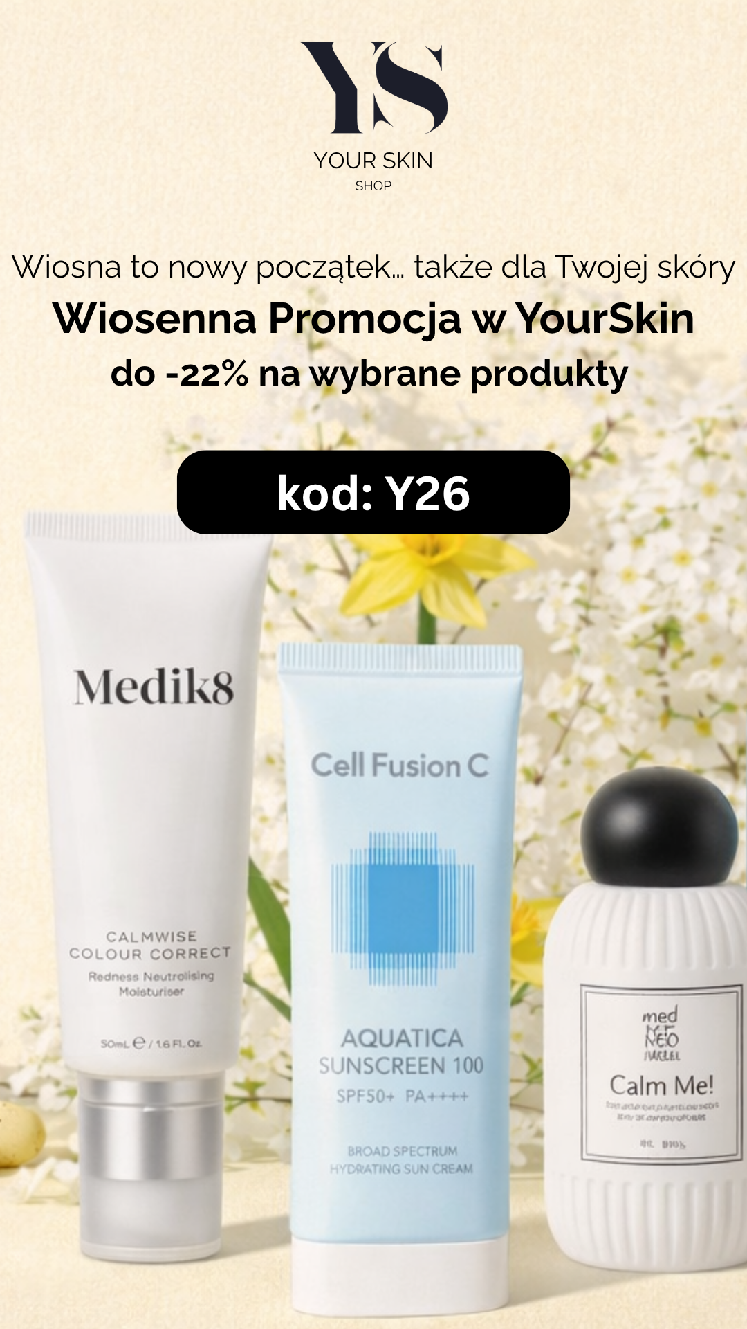 YourSkin Shop Facebook ad from Mar 24, 2026
