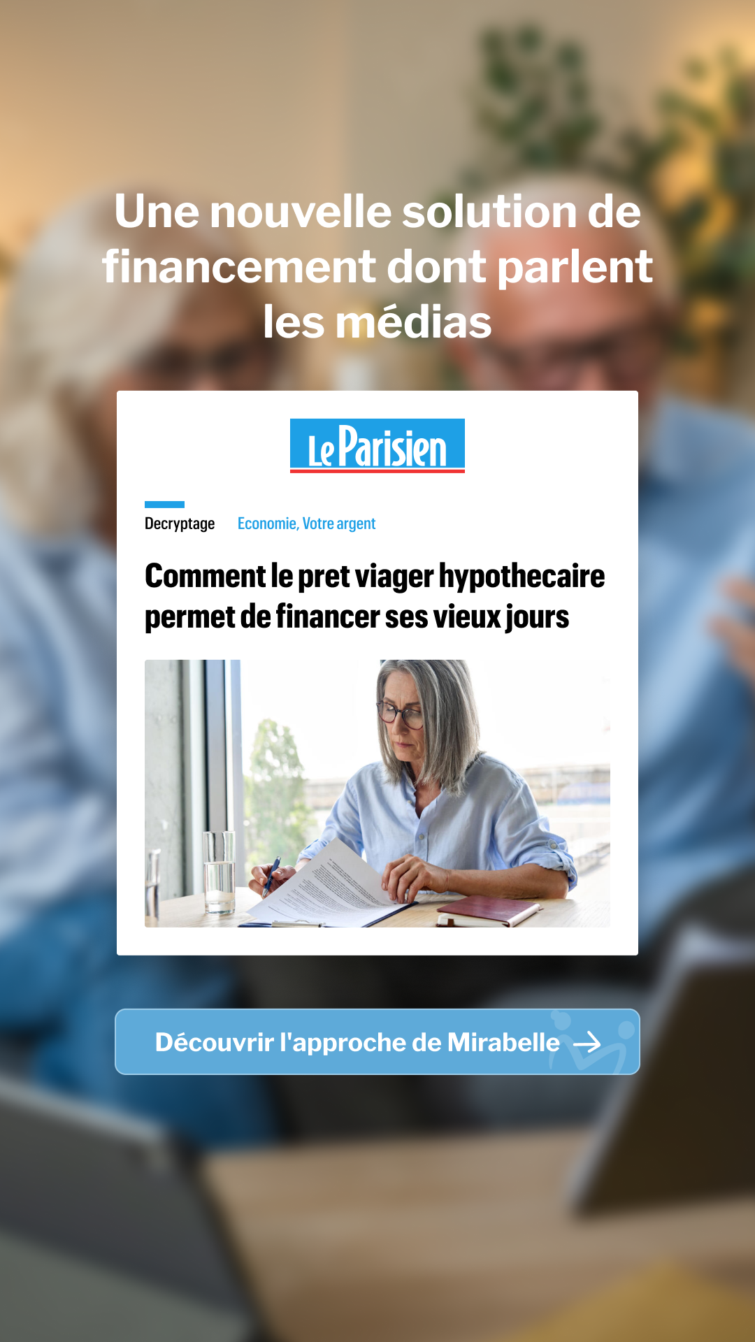 Mirabelle France Facebook ad from May 6, 2026