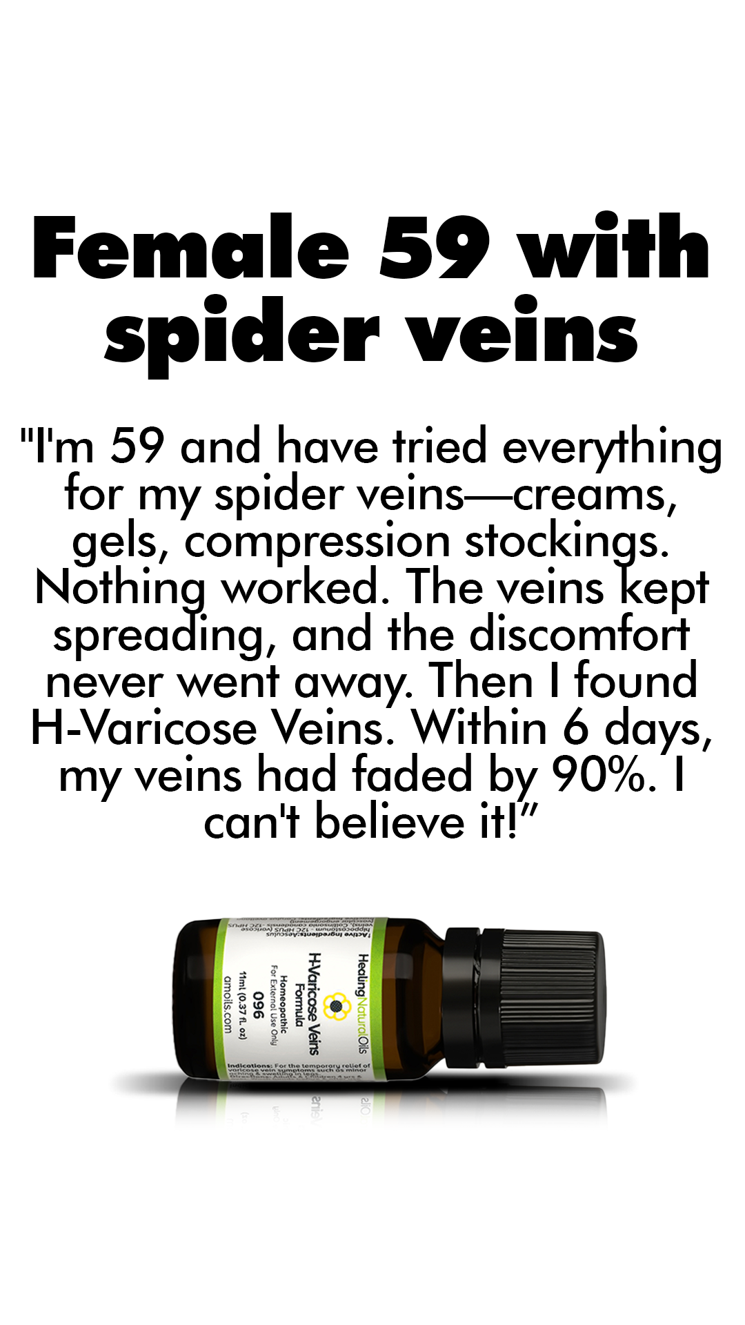 Healing Natural Oils Facebook ad