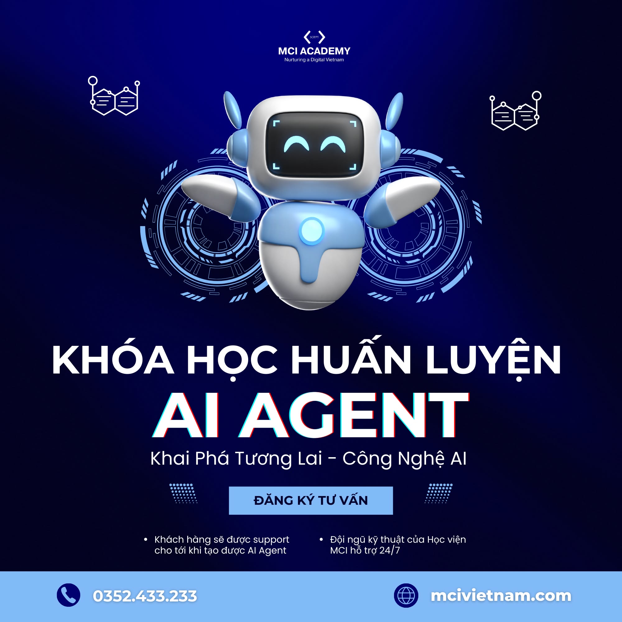 Học Viện MCI - Đào Tạo Phân Tích Dữ Liệu Facebook ad