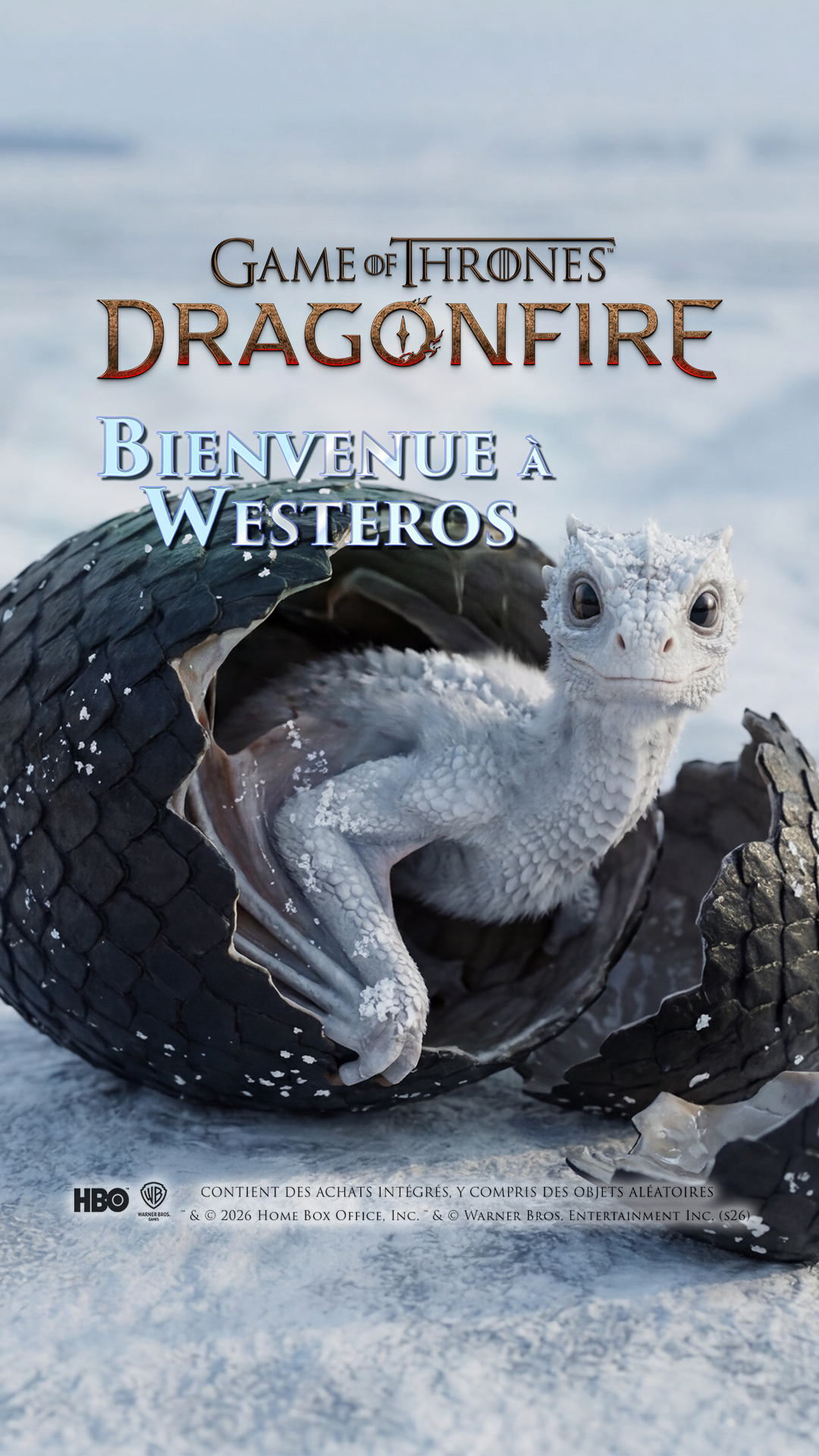 Game of Thrones: Dragonfire Facebook ad