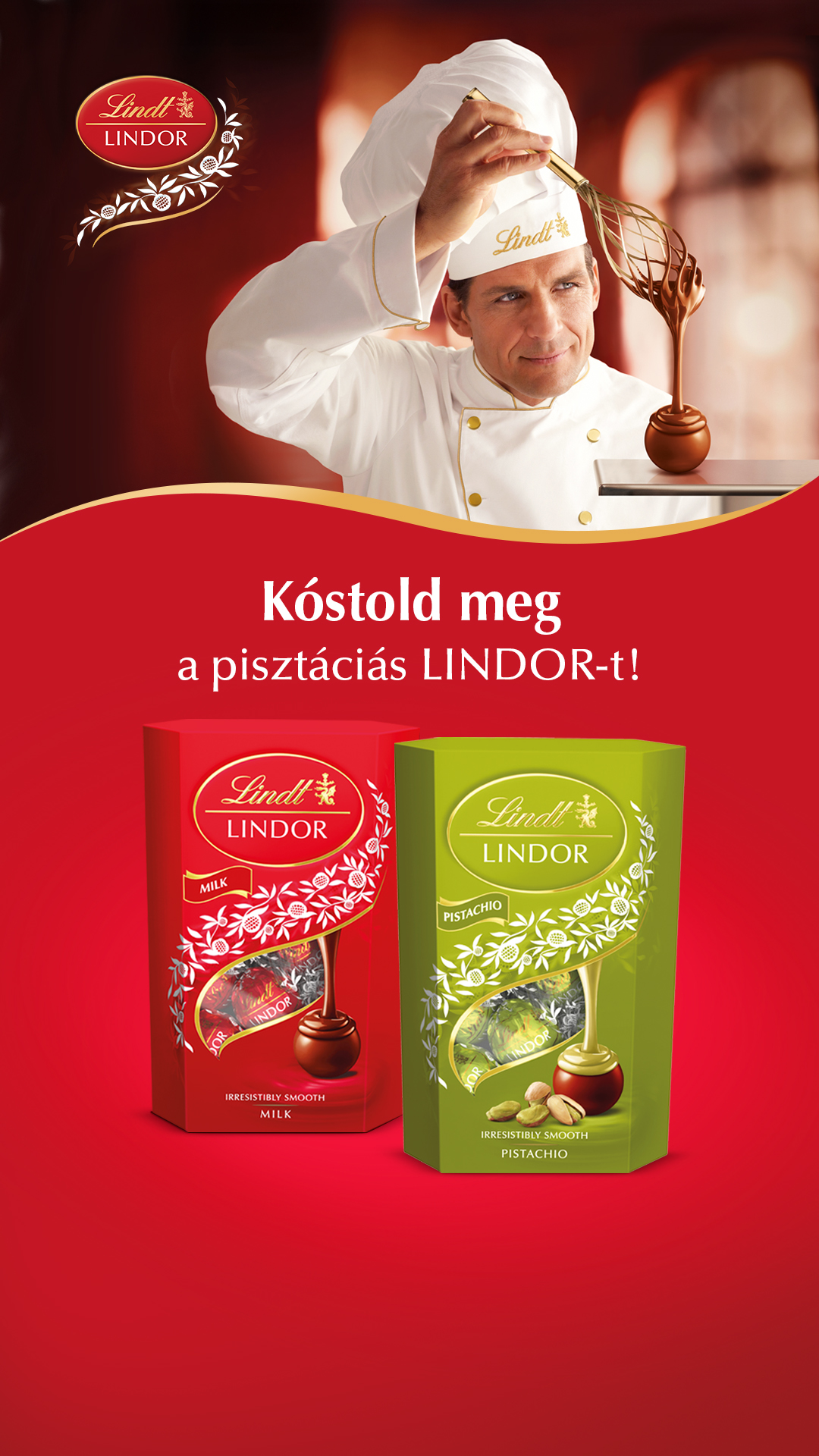 Lindt Facebook ad