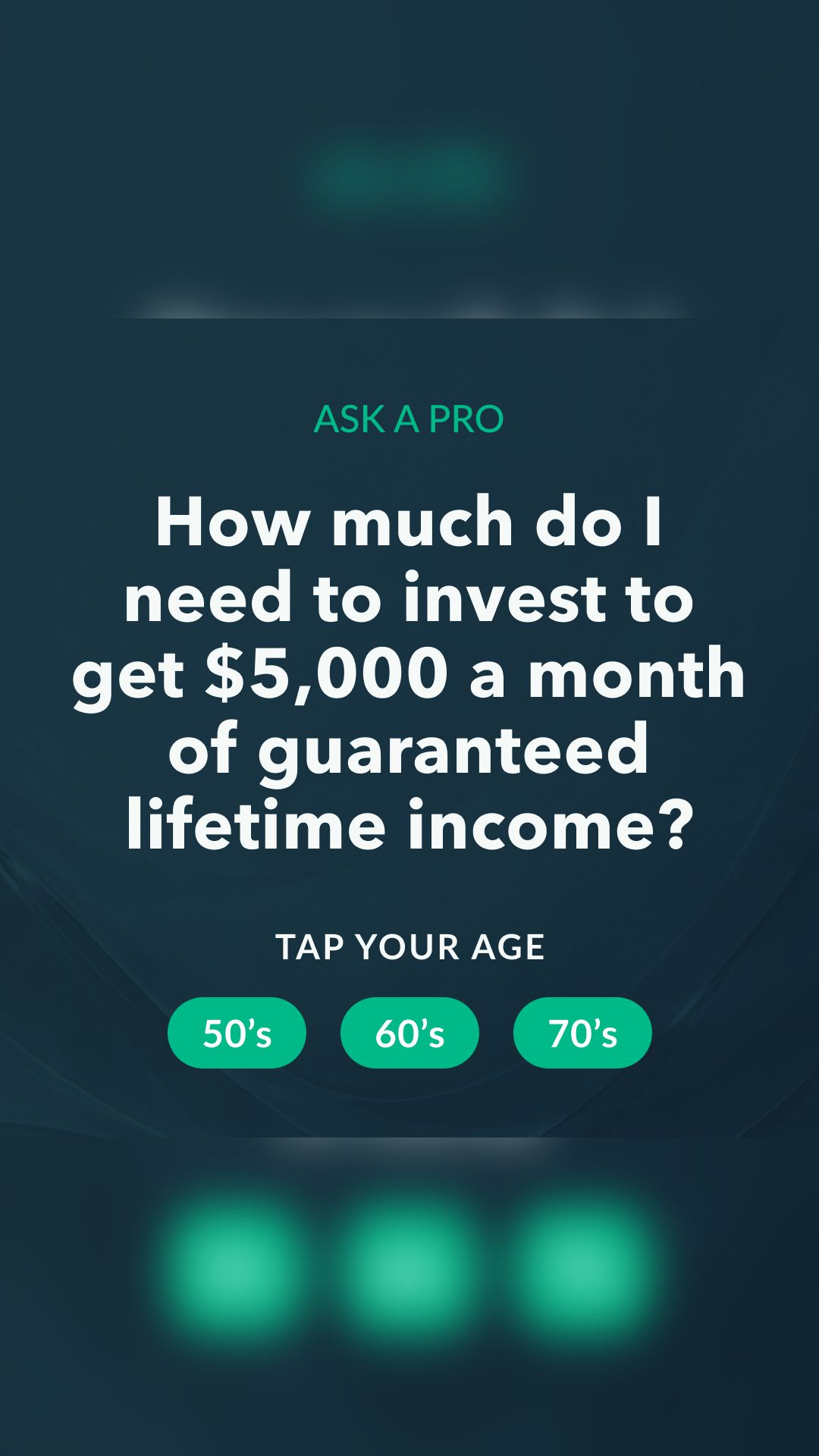 Compare Annuities Facebook ad