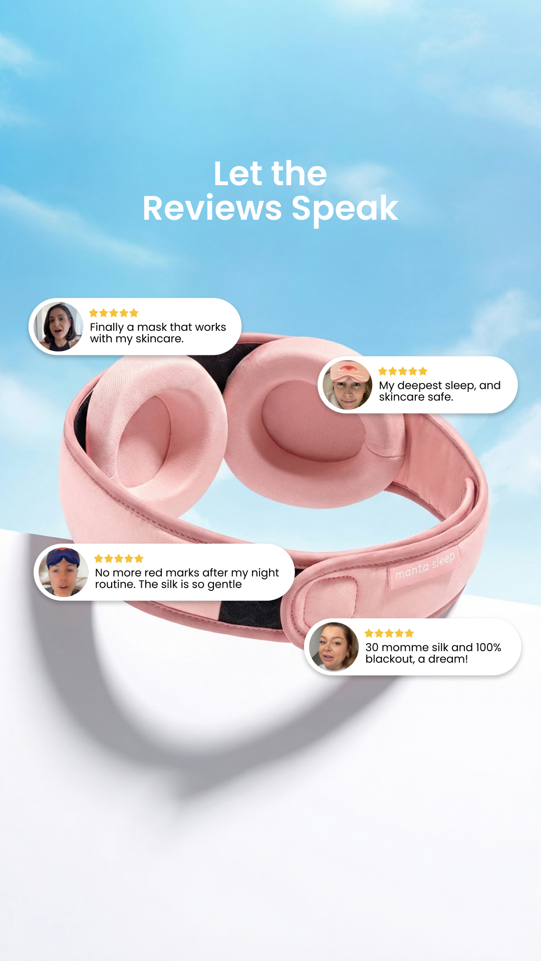 Manta Sleep Facebook ad