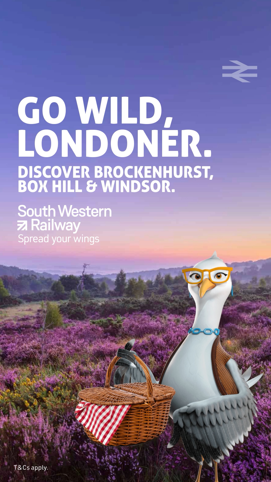South Western Railway Facebook ad from Jul 1, 2026