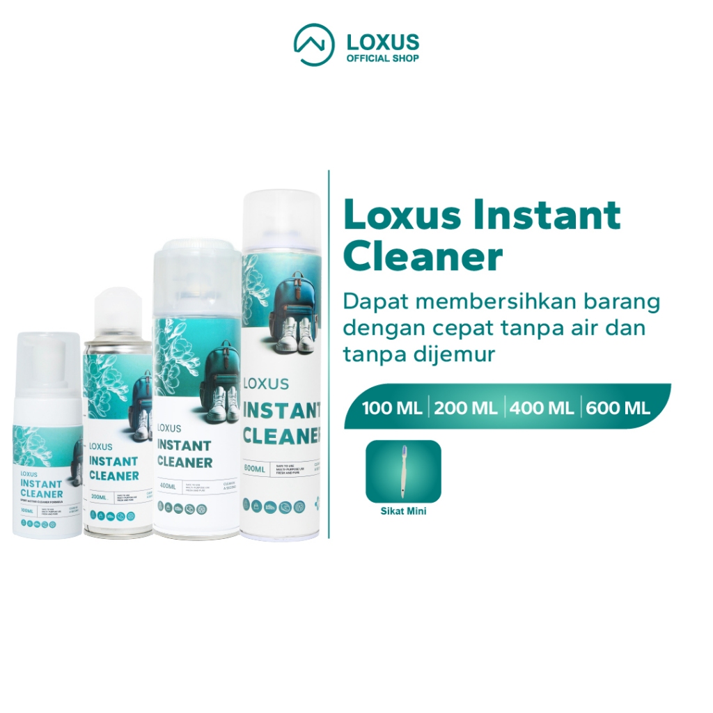 Loxus Cleaner Facebook ad: Diskon Sampai 50%!
