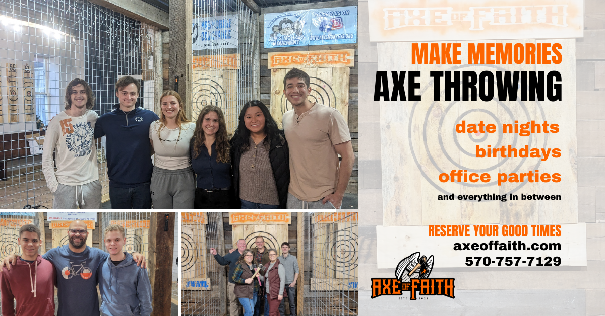 Axe of Faith Facebook ad