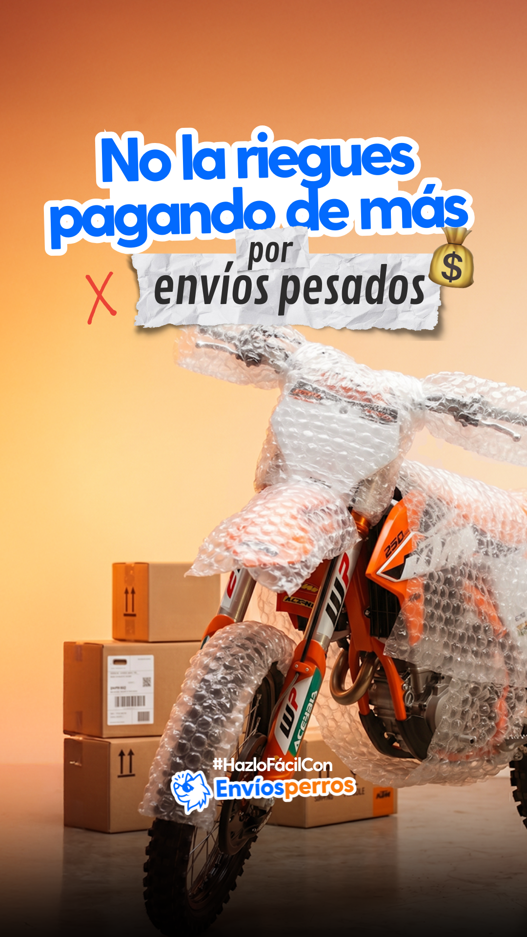 Envíosperros Facebook ad
