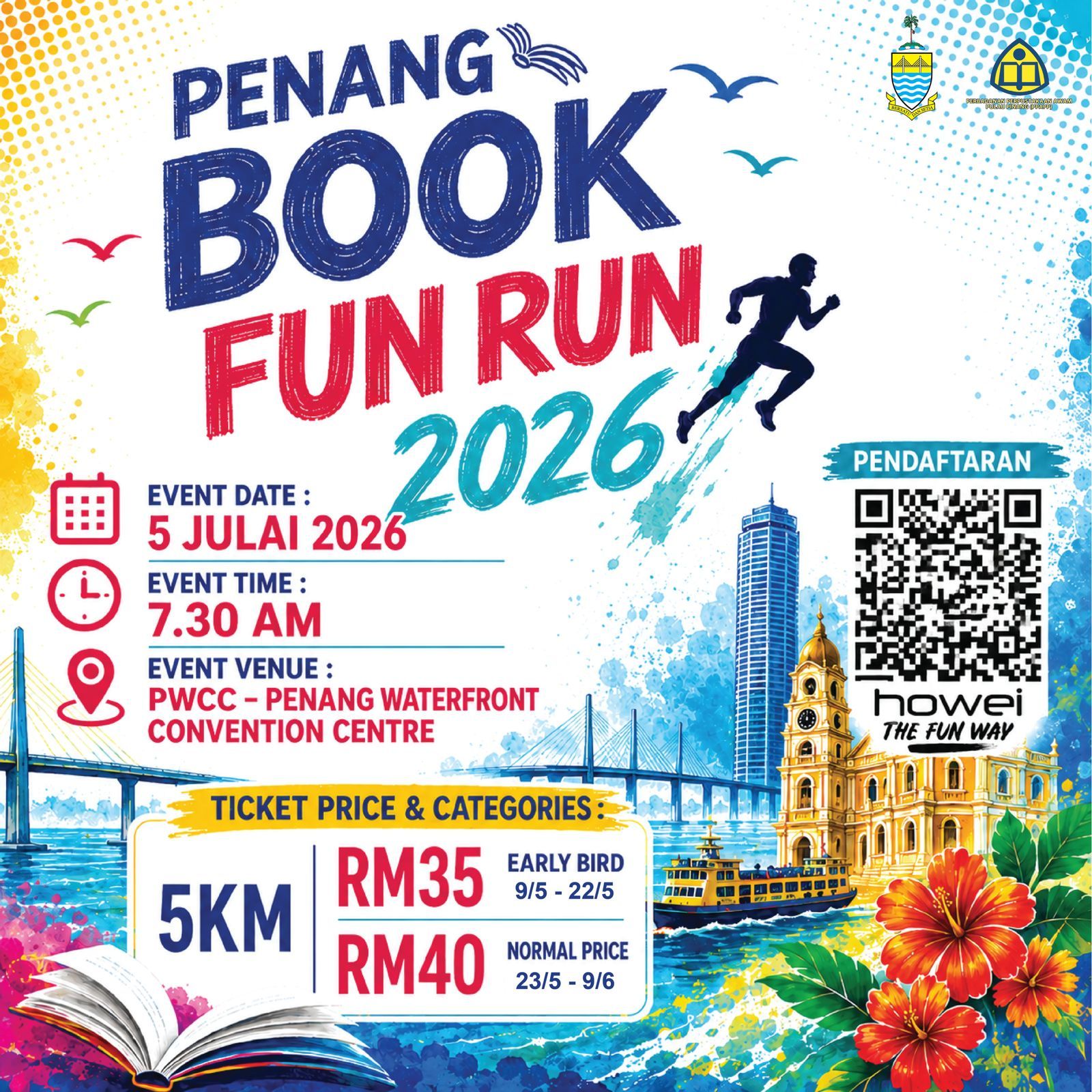 Belia 4B Negeri Pulau Pinang Facebook ad: PENANG BOOK FUN RUN 2026