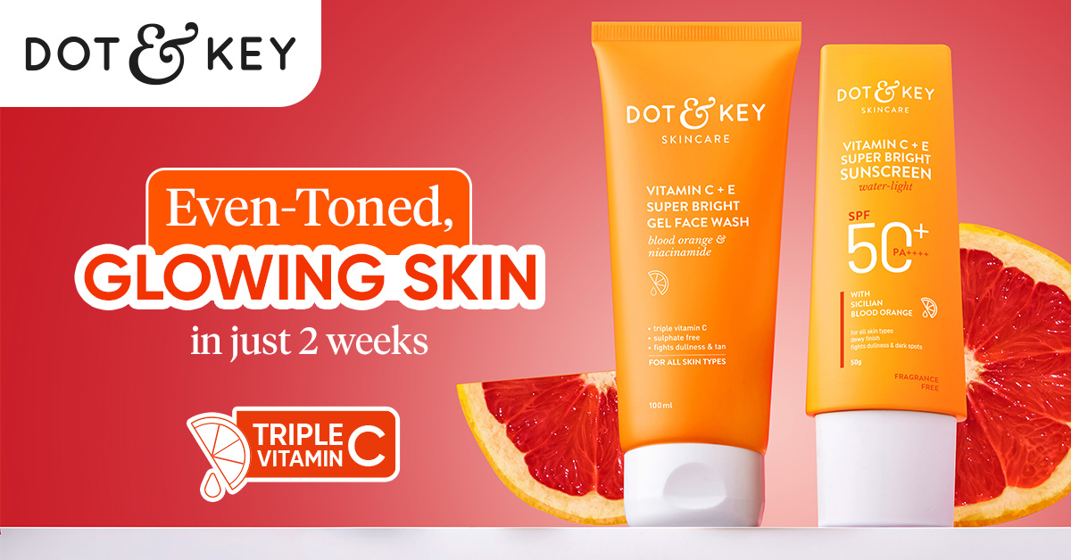 Dot & Key Facebook ad