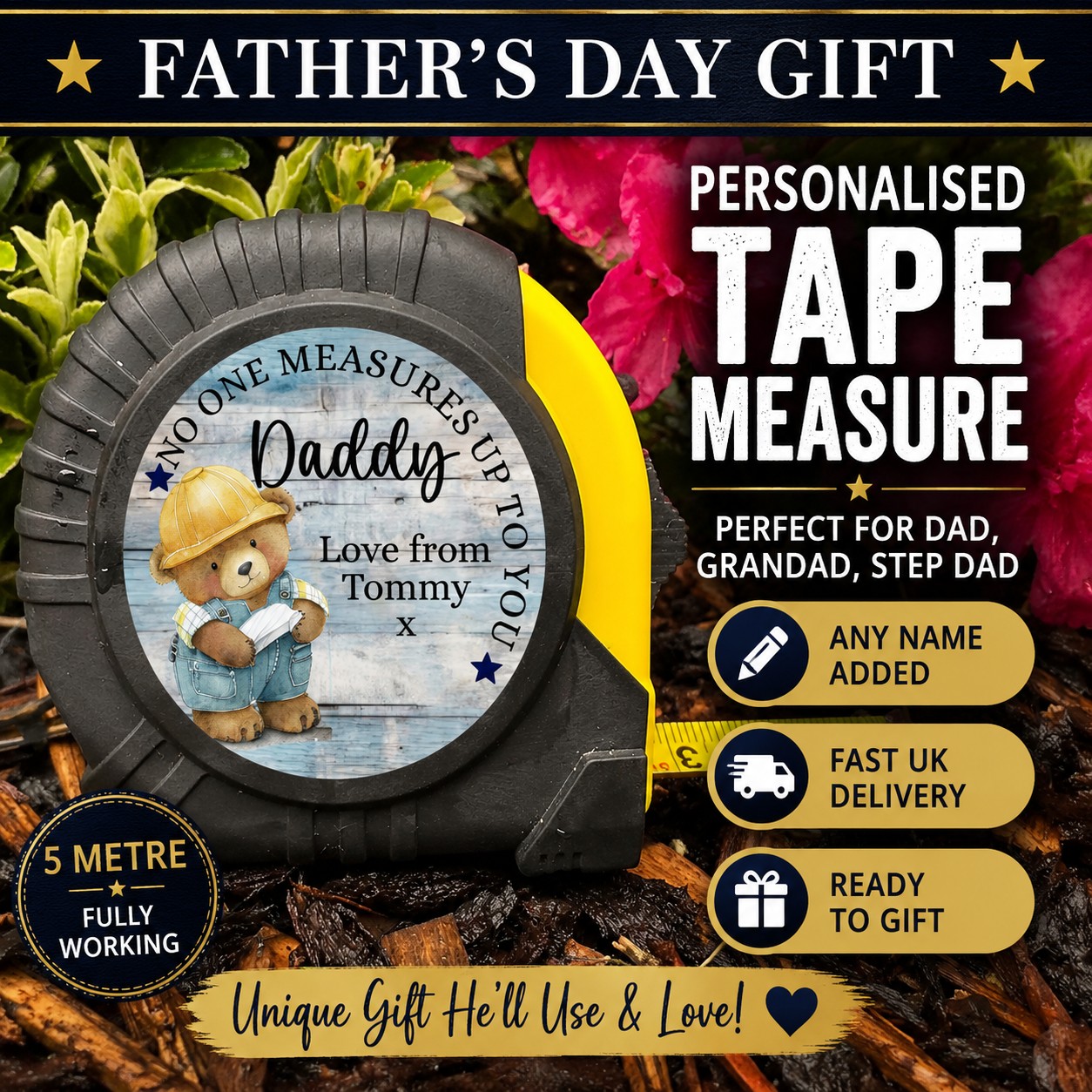 Precious Personalised Gifts Ltd Facebook ad: Still looking for Fathers Day Gifts