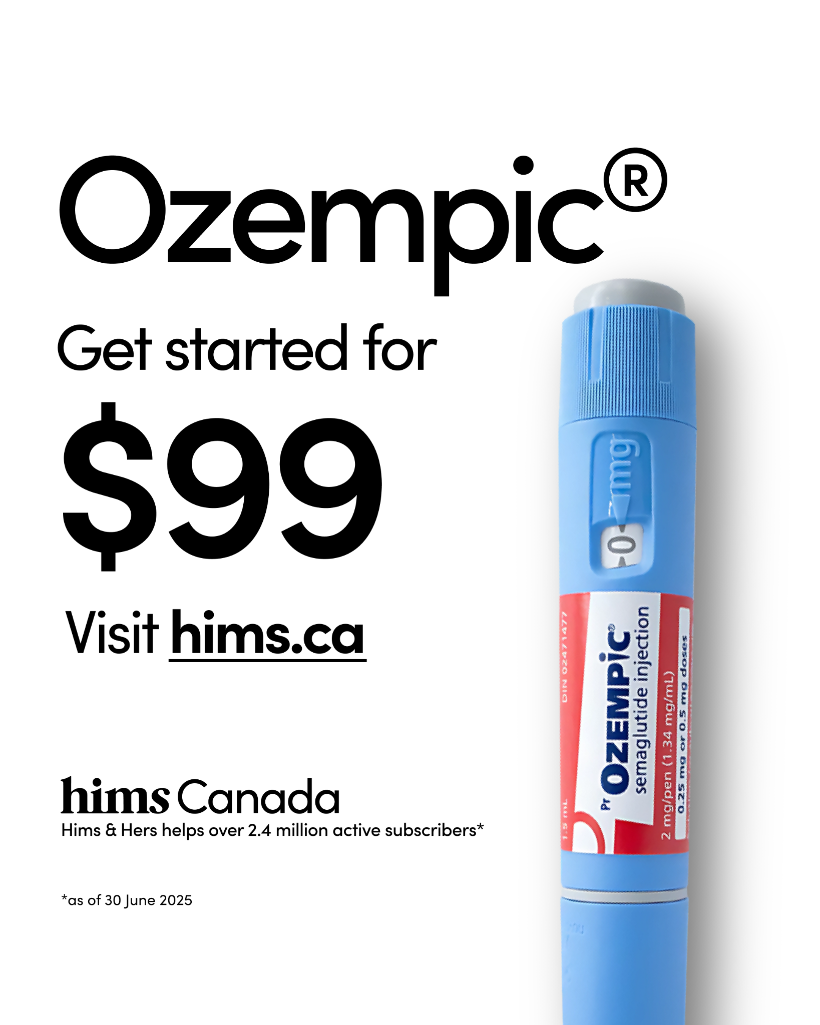 hims Facebook ad