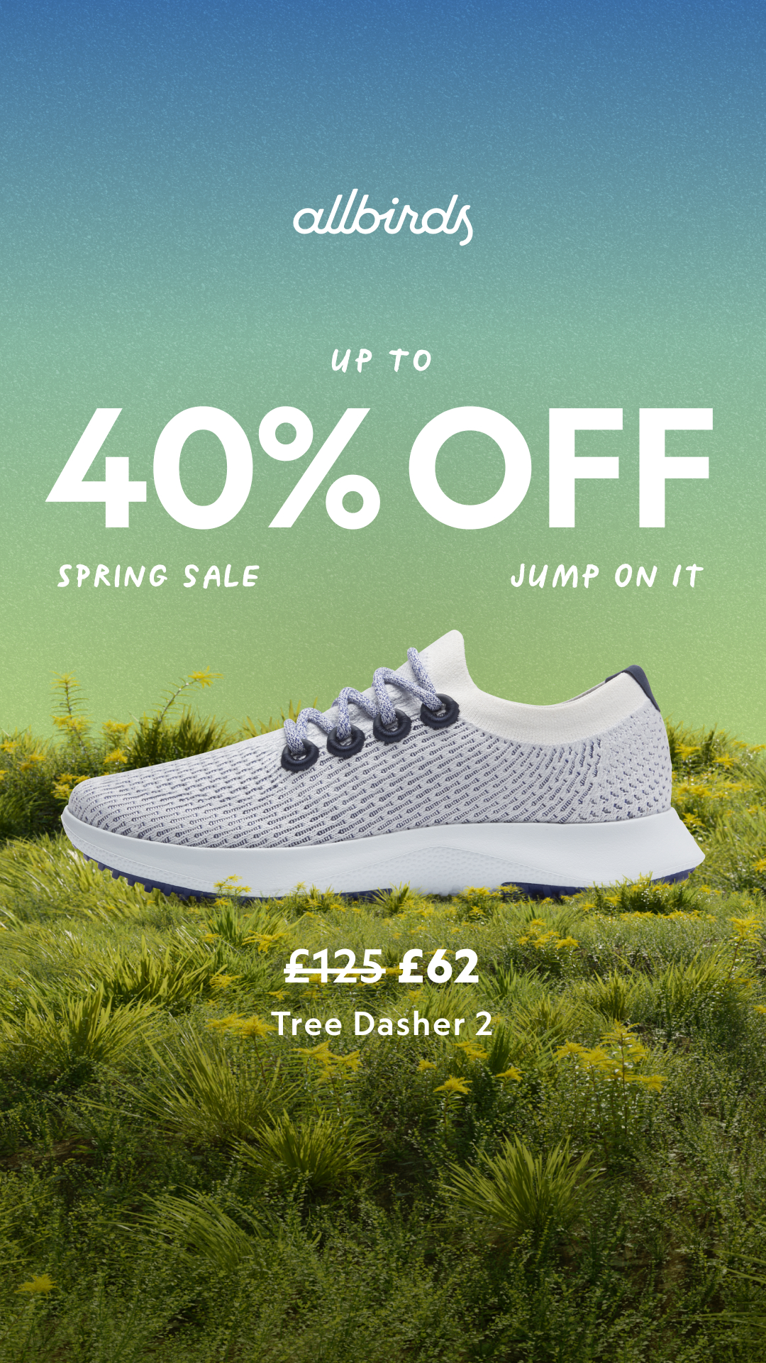 Allbirds Facebook ad