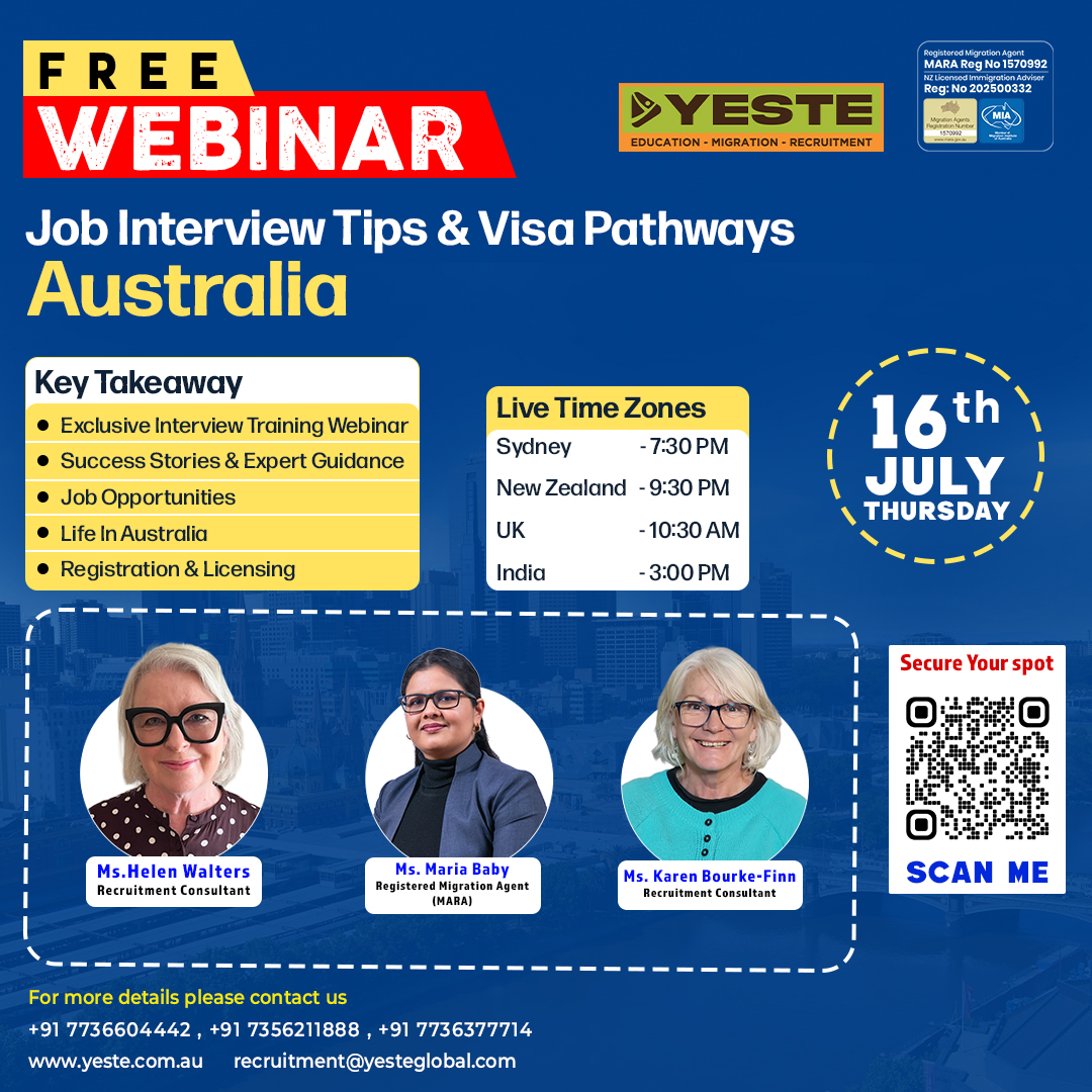 YESTE Migration & Education Consulting Facebook ad