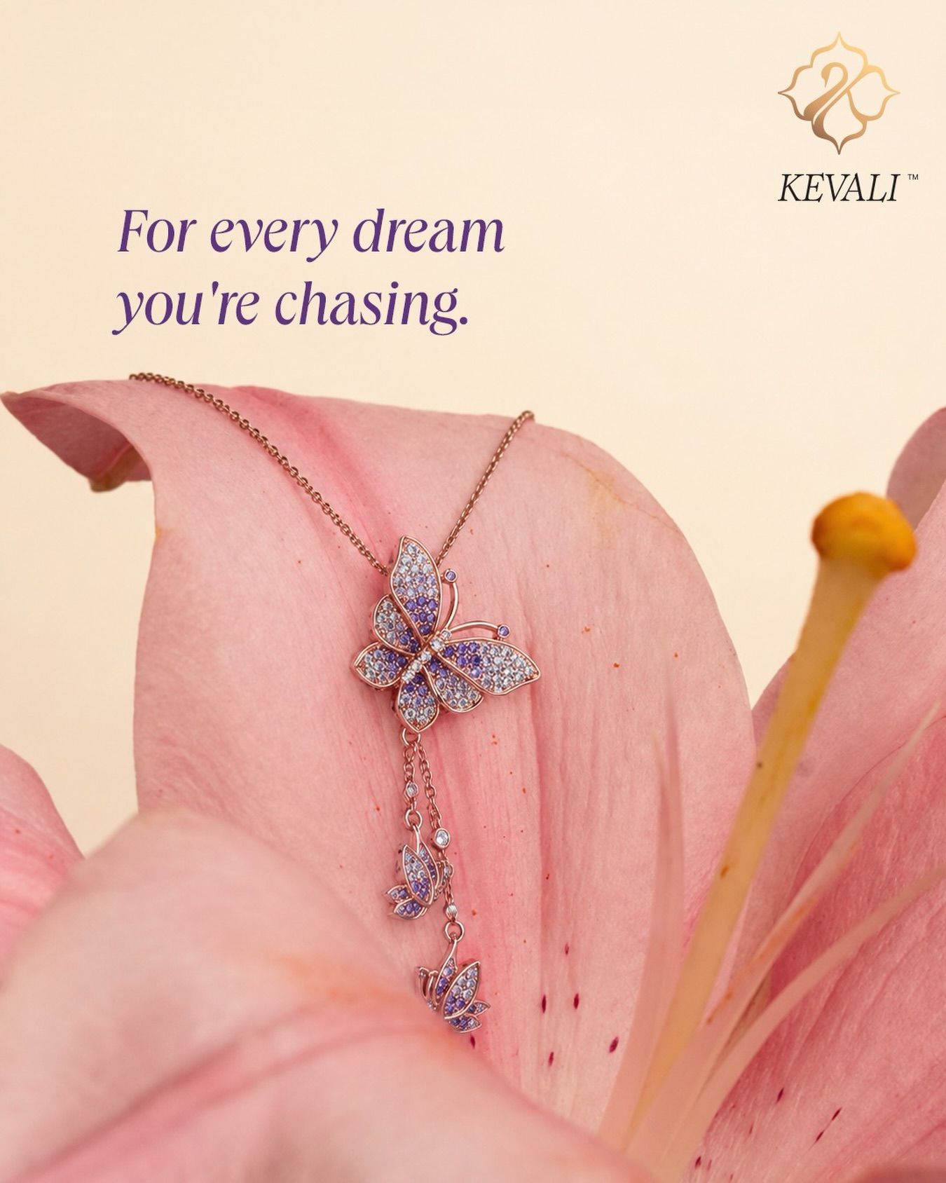 Kevali Facebook ad: Wear your wings.