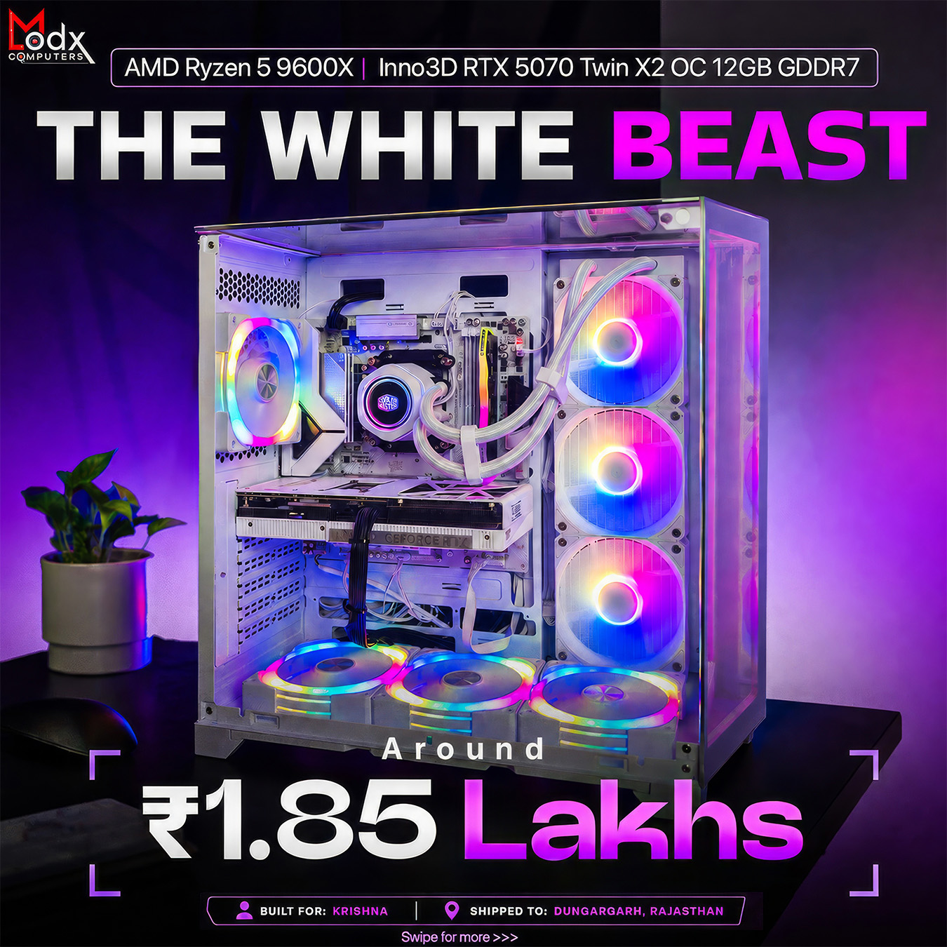 ModxComputers Facebook ad: Meet the Shadow Pulse