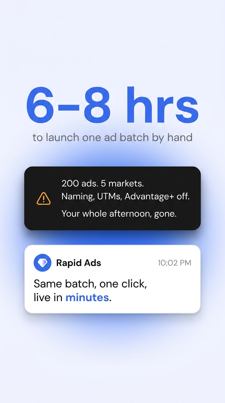 Rapid Ads Facebook ad