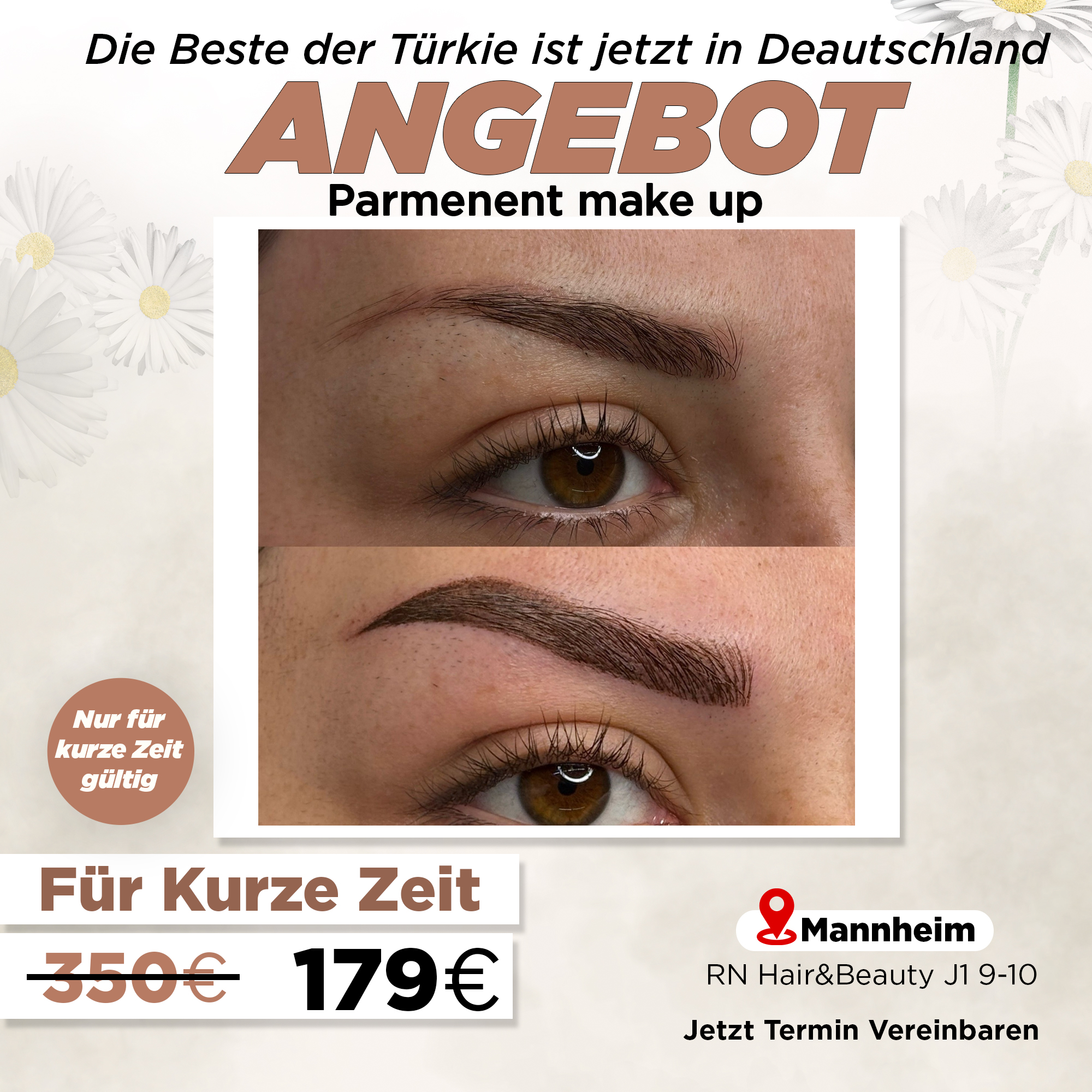 Sevim Taydaş Spezialist für Permanent Make-up Facebook ad: Best Artist von der Türkei jetzt in Deutschland…