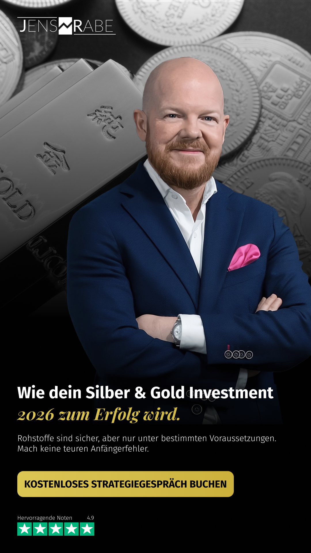 Jens Rabe Facebook ad