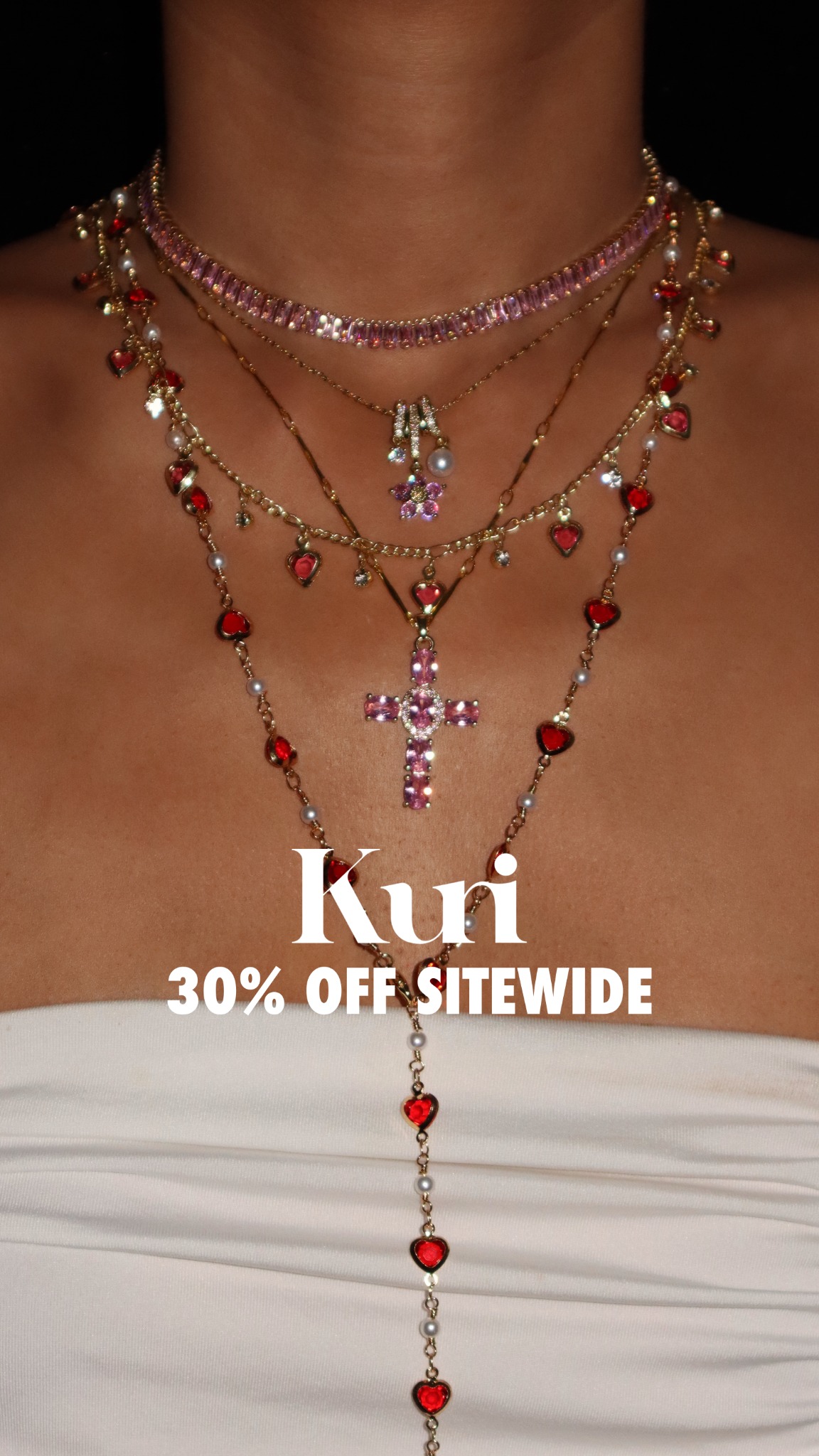 Kuri jewelry Facebook ad