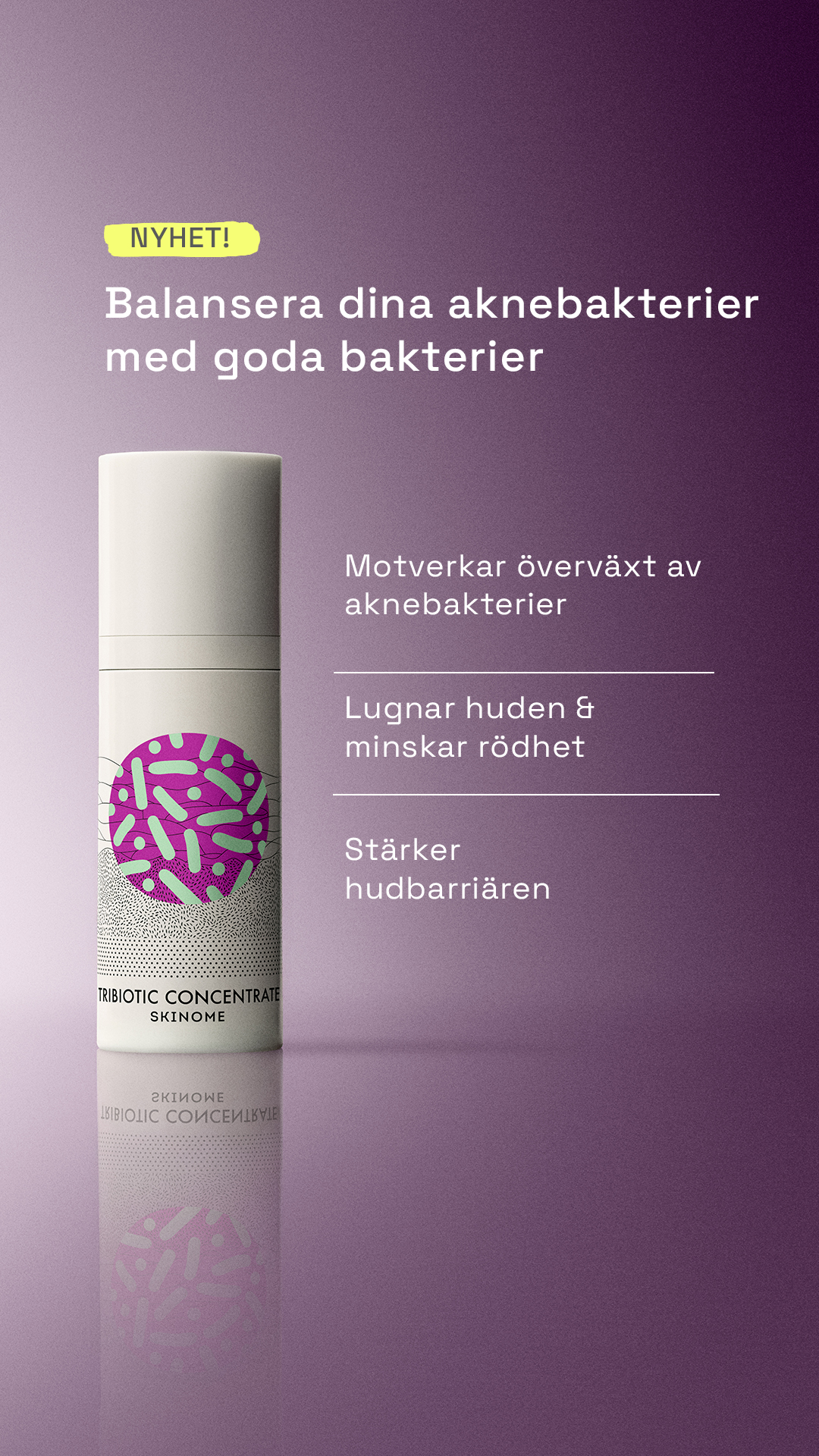 Skinome Facebook ad