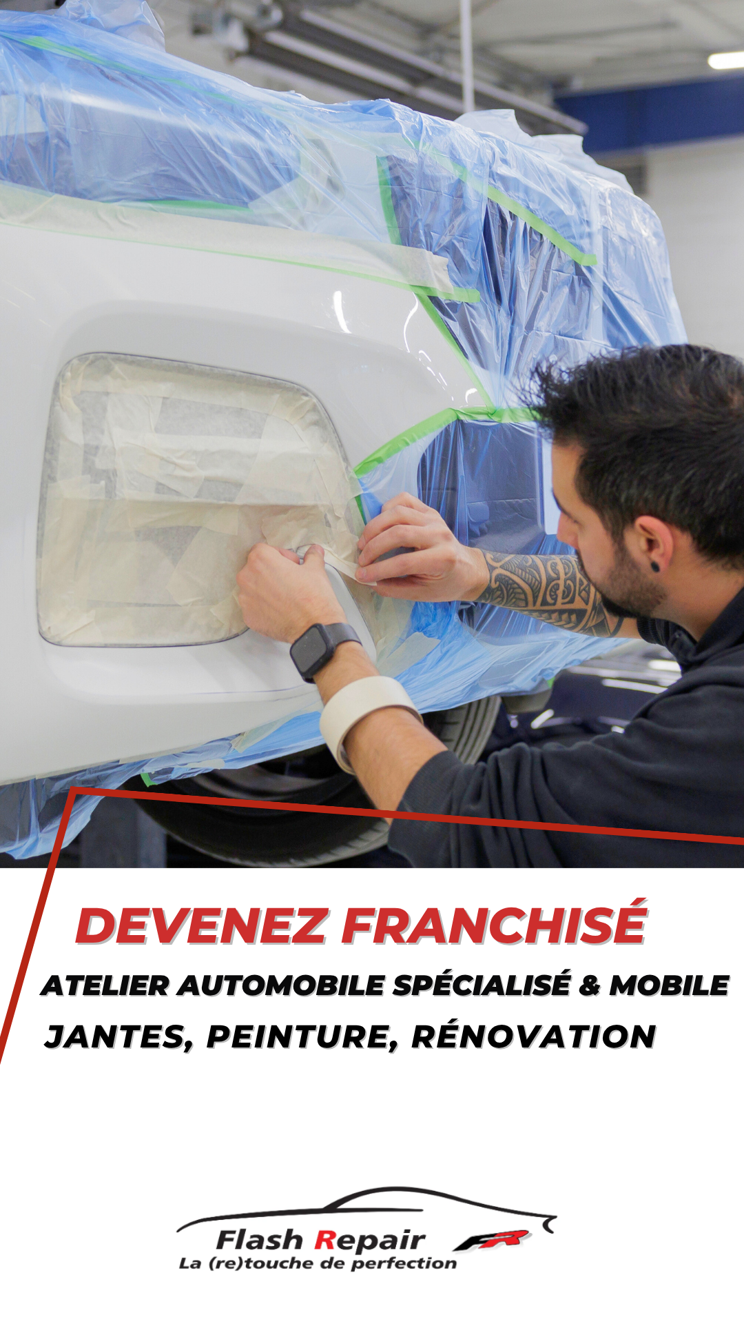 FLASH Repair Facebook ad from Feb 5, 2026