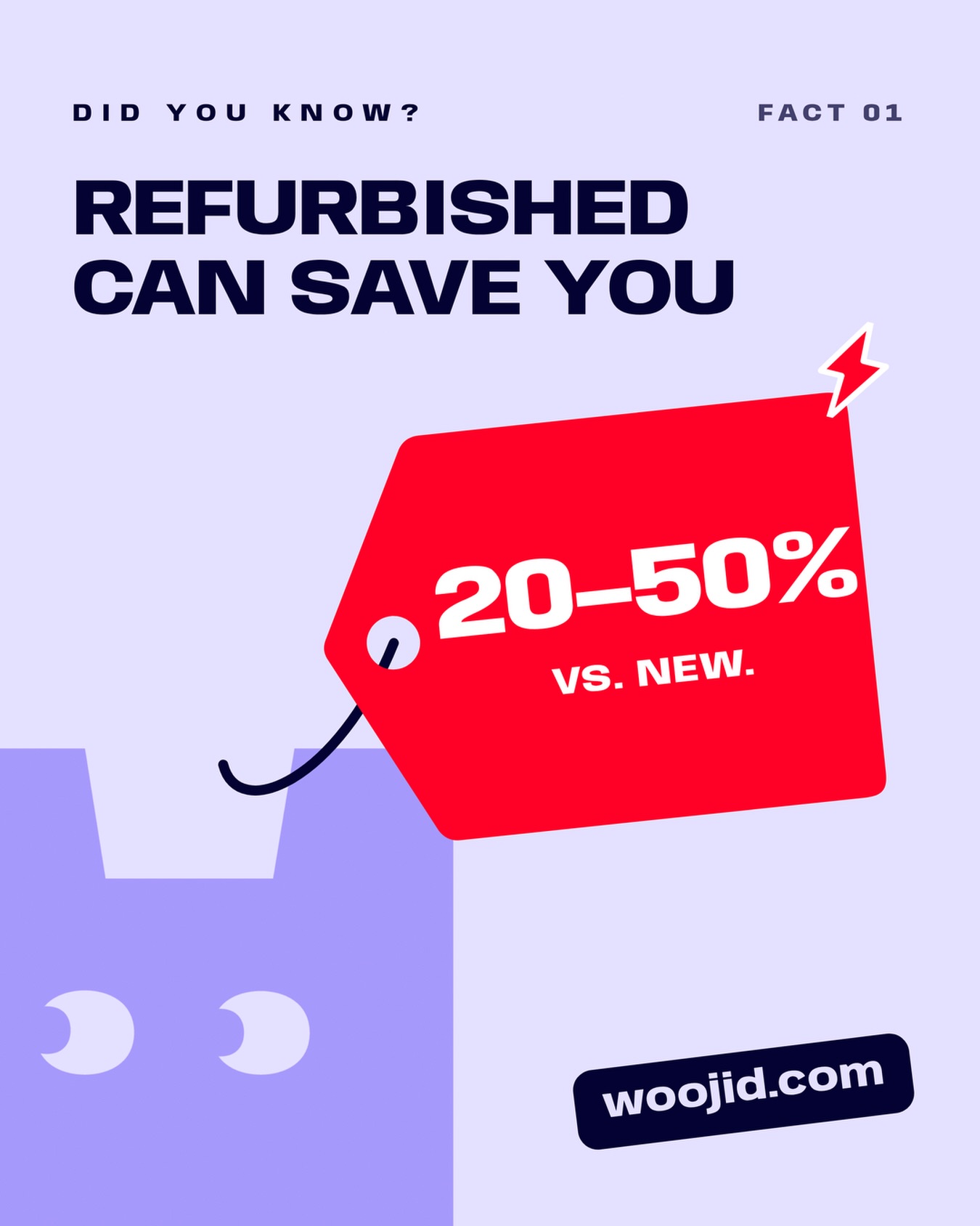 Woojid Refurbished Electronics Lebanon Facebook ad: Woojid